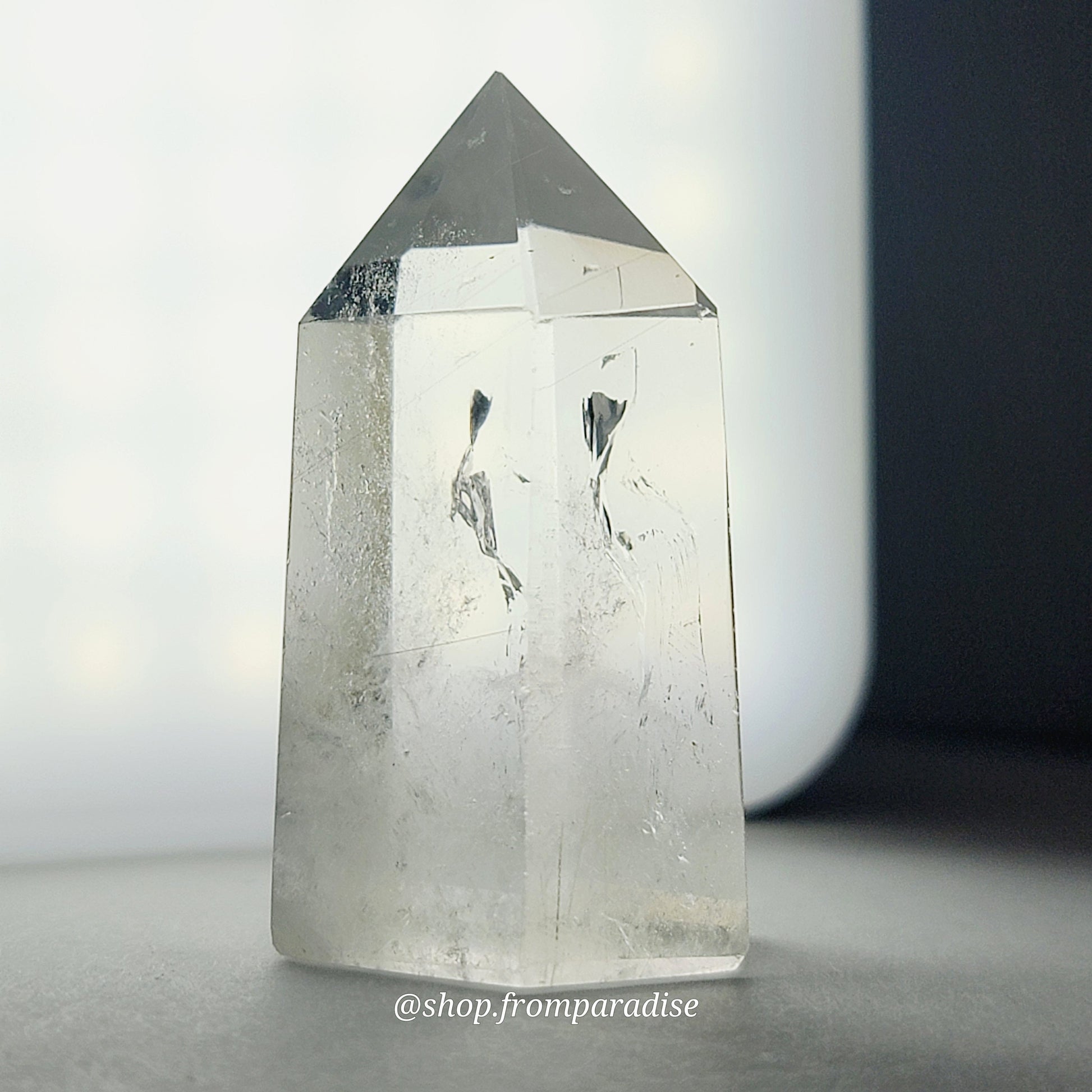 Clear Quartz Mini Crystal Tower
