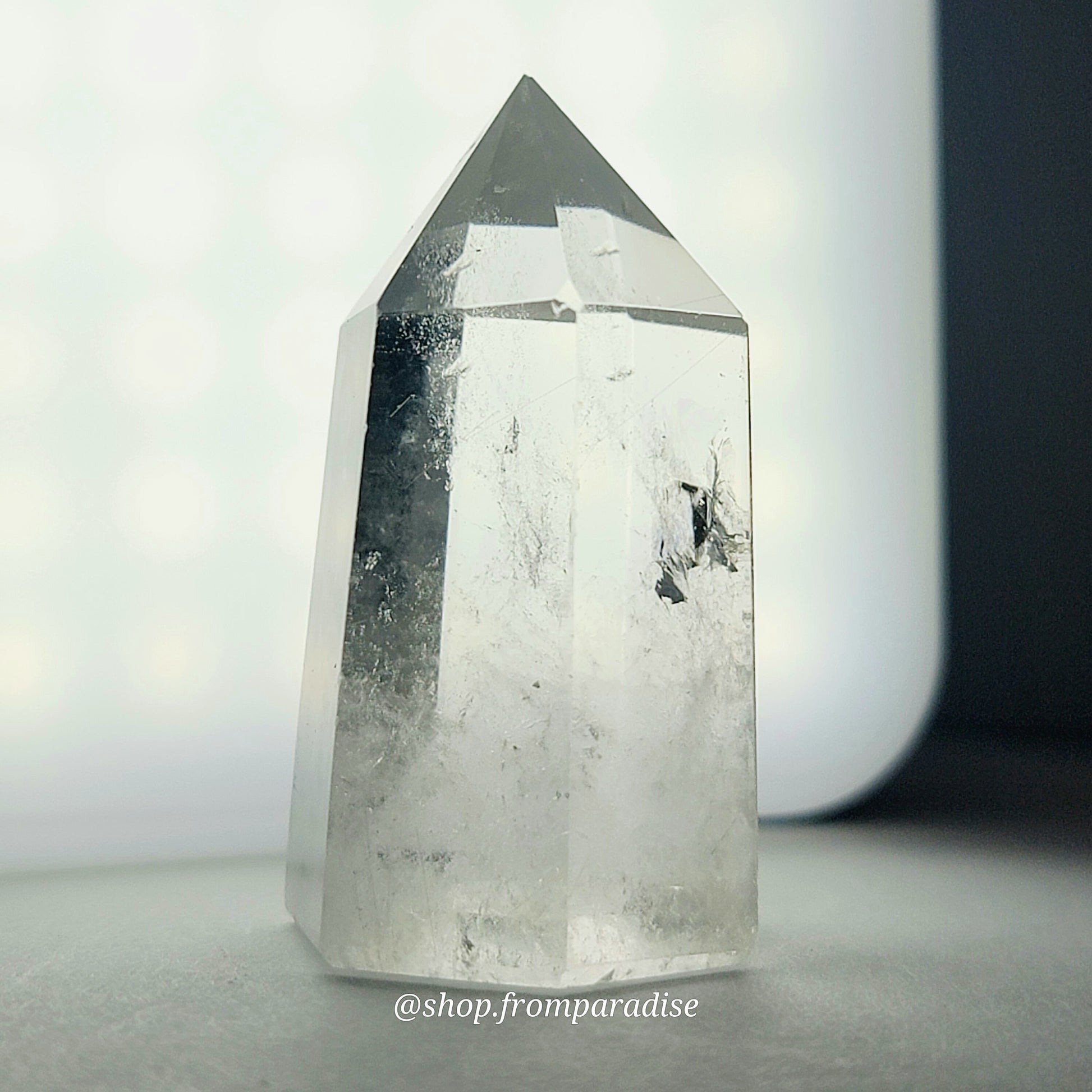 Clear Quartz Mini Crystal Tower