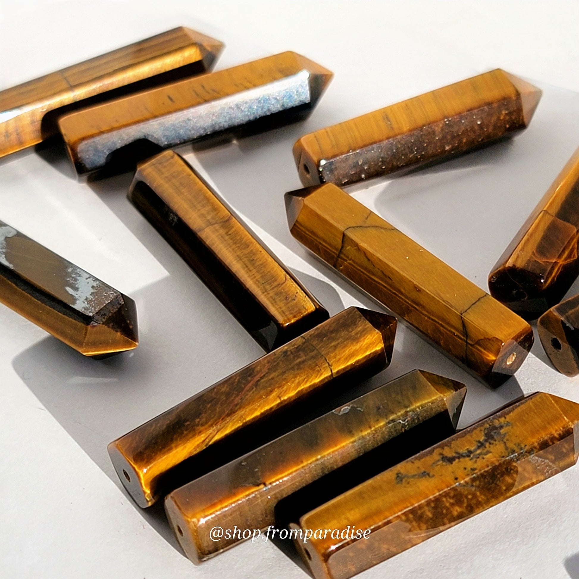 Tiger Eye Mini Crystal Tower