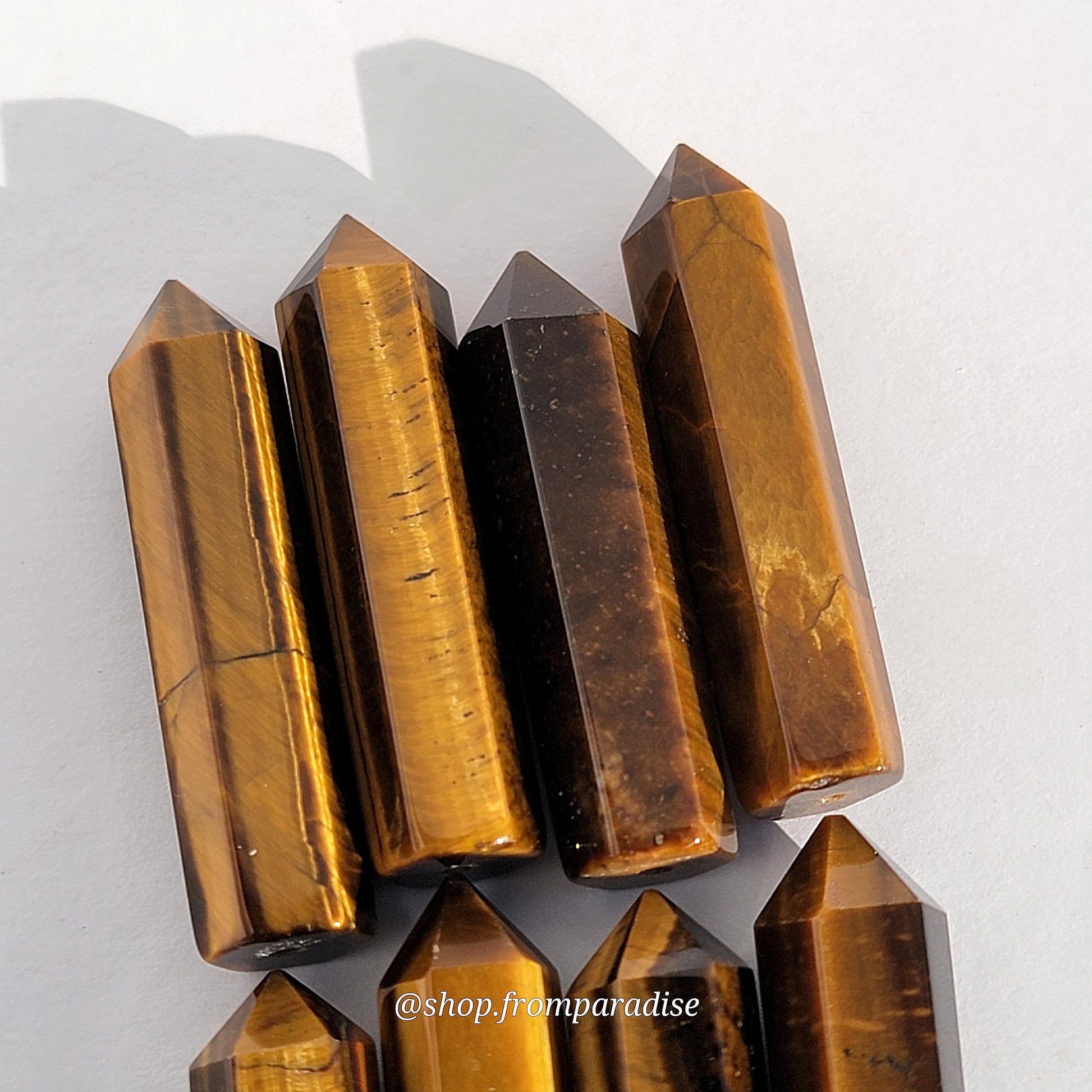 Tiger Eye Mini Crystal Tower