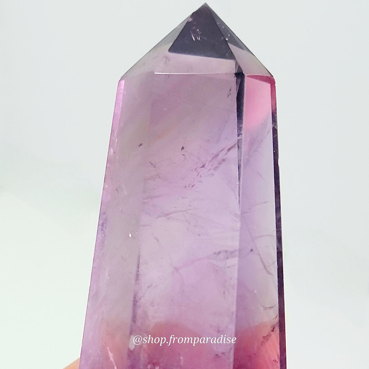 Purple Amethyst Cupcake Mini Crystal Tower