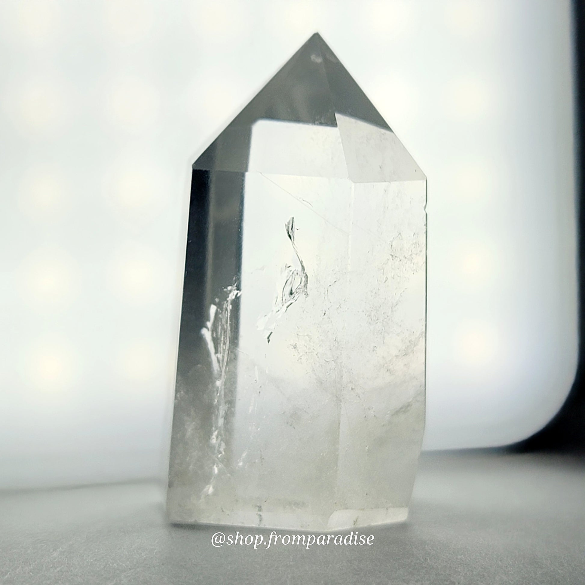 Clear Quartz Mini Crystal Tower