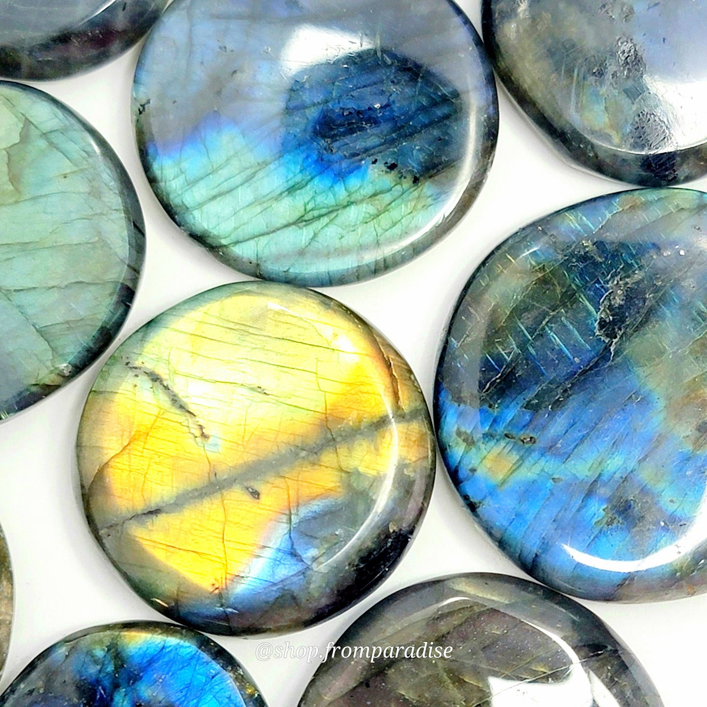 Labradorite Crystal Tumble