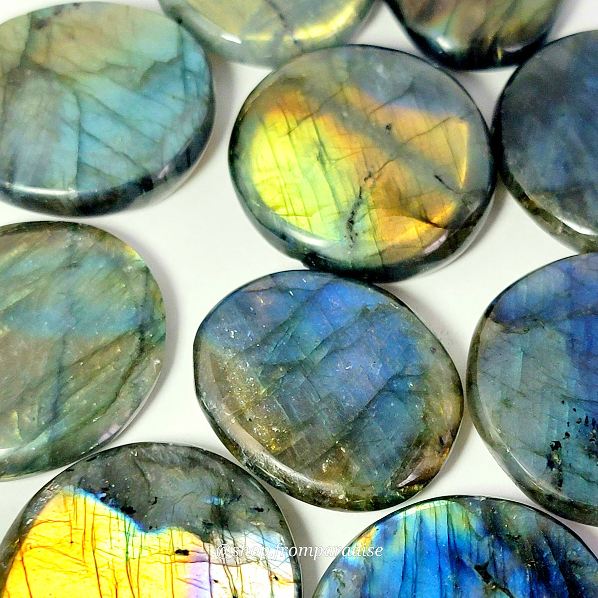 Labradorite Crystal Tumble