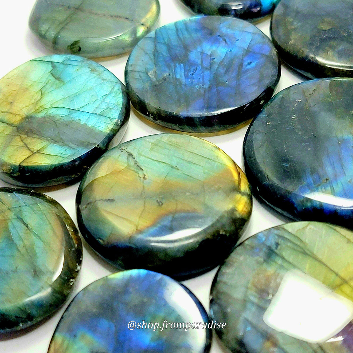 Labradorite Crystal Tumble