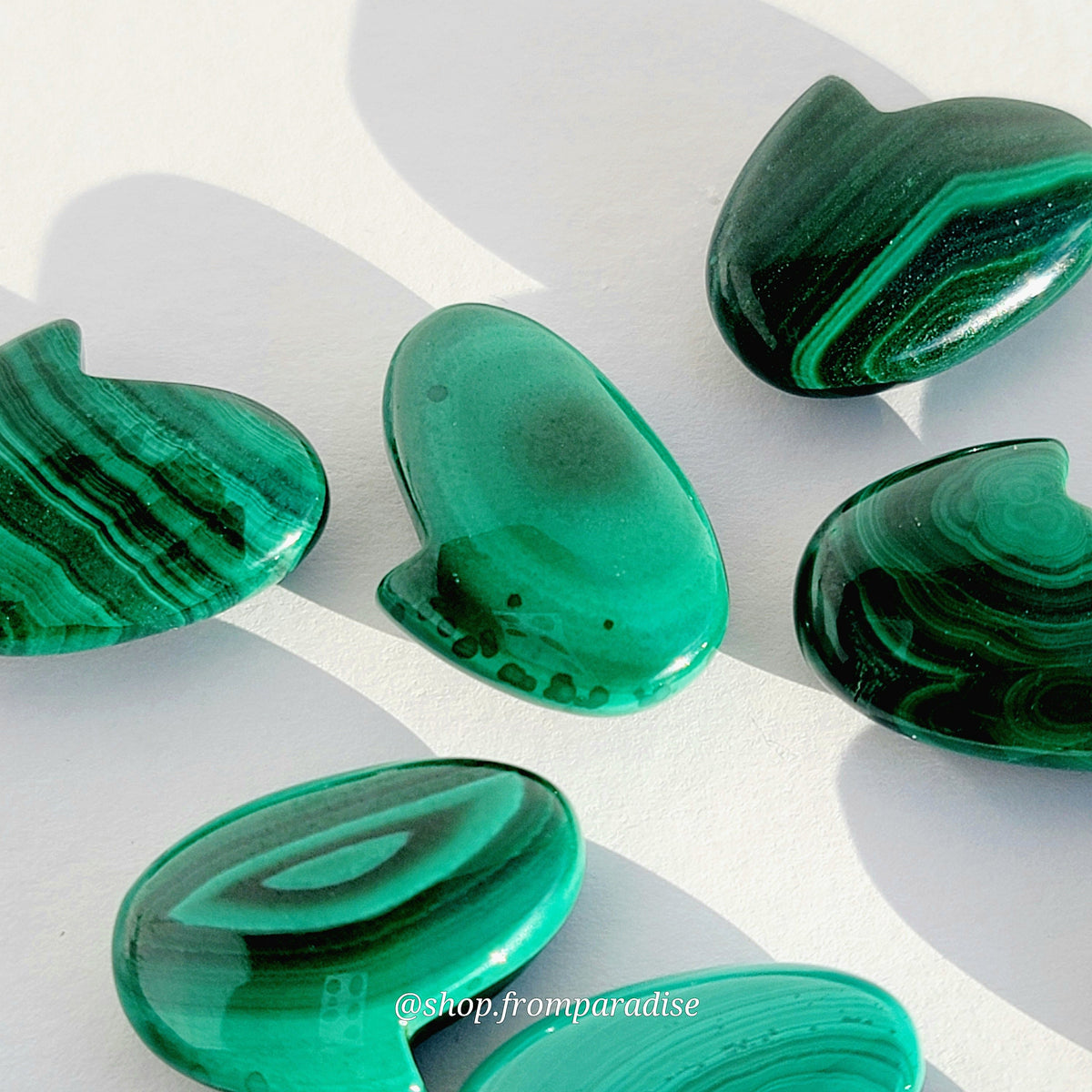 Mini Malachite Hand
