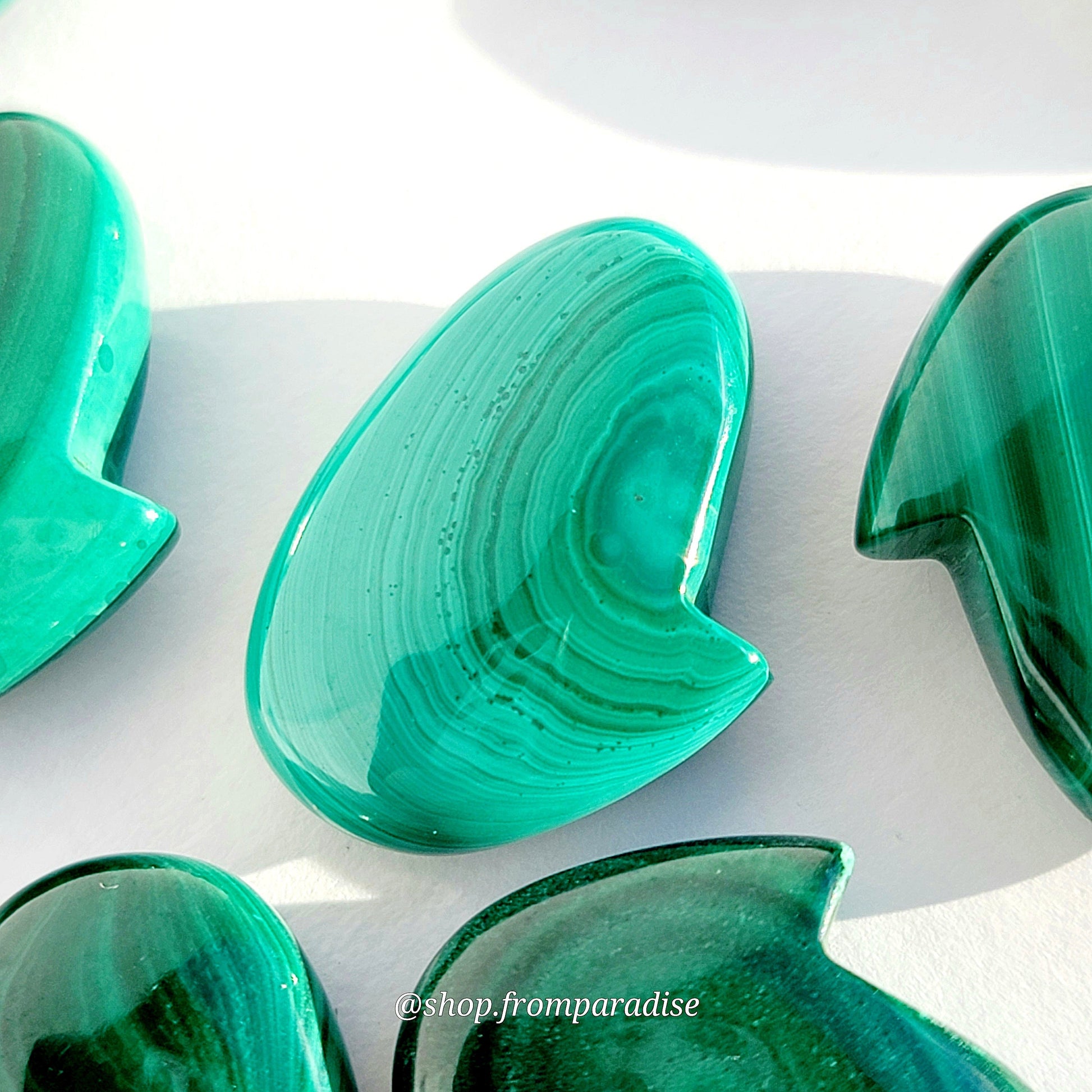 Mini Malachite Hand