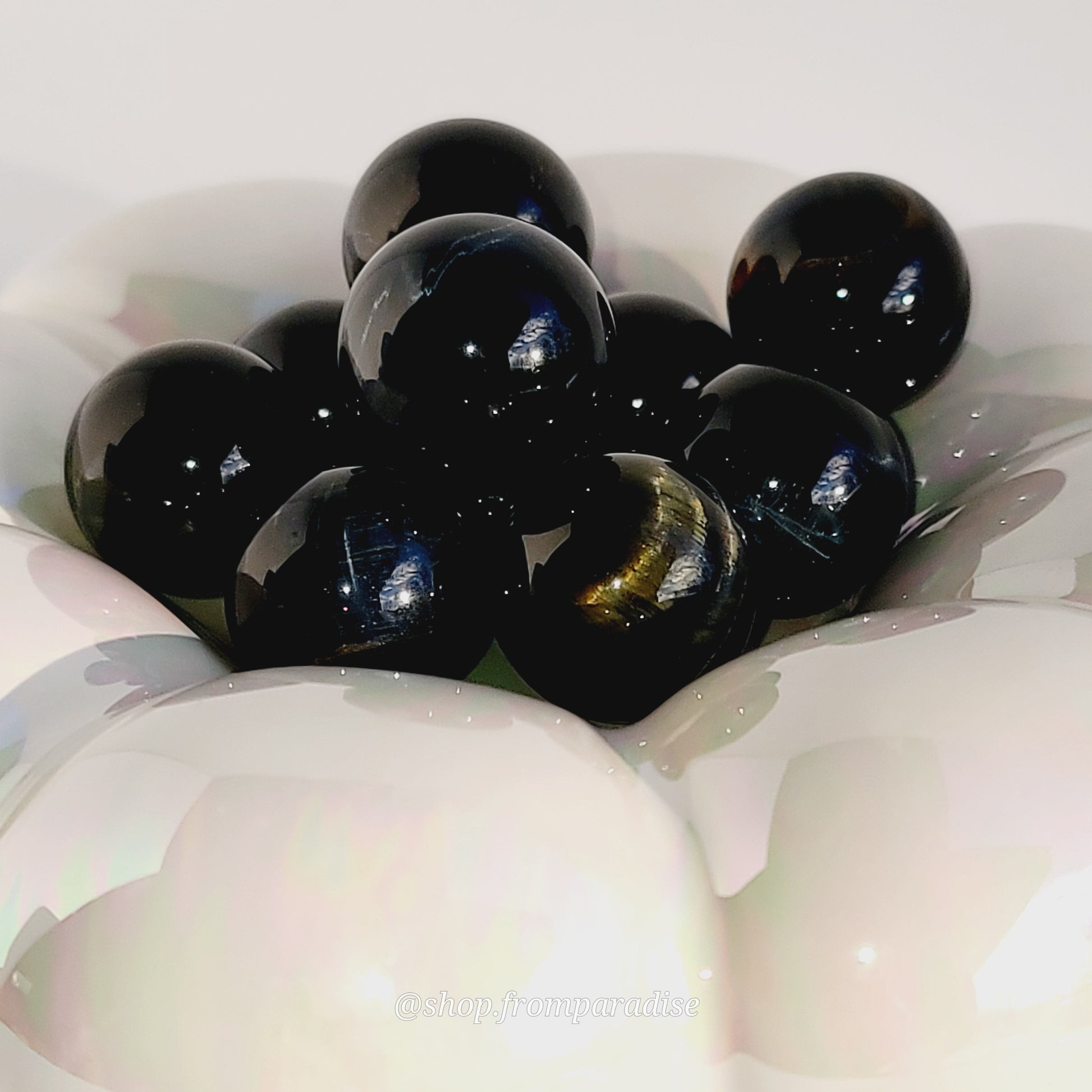 Blue Tigers Eye Crystal  Sphere