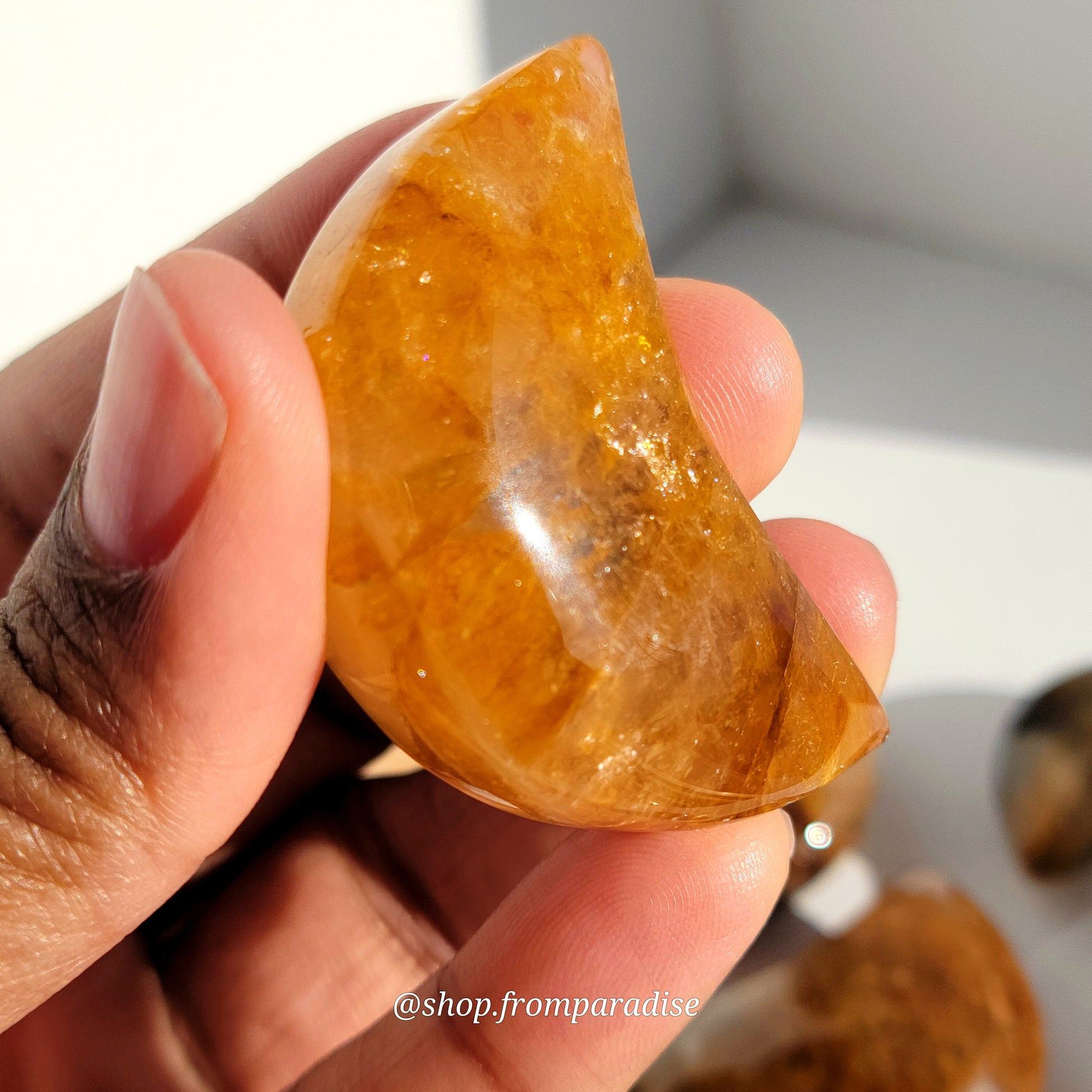Golden Healer Crystal Moon Craving