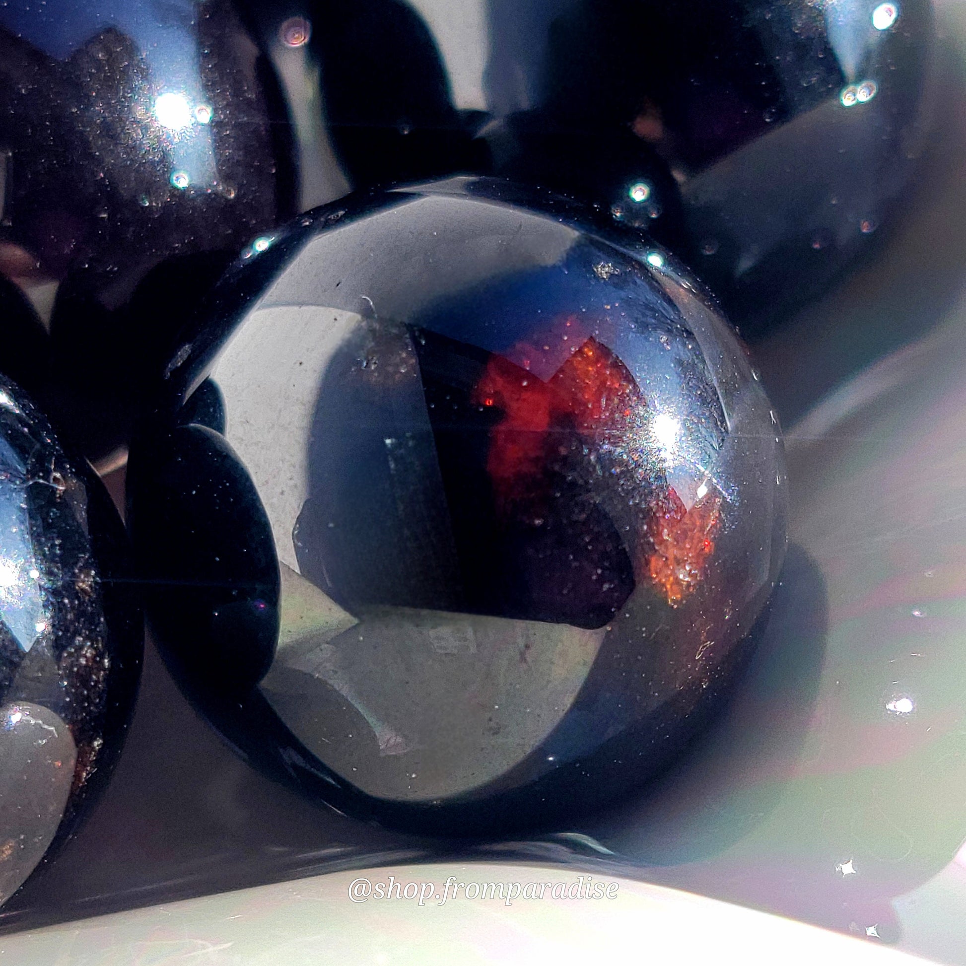 Garnet Crystal Orb