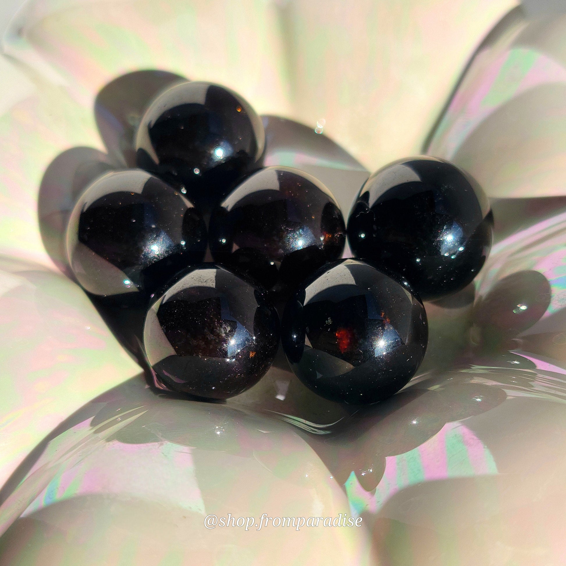 Garnet Crystal Sphere