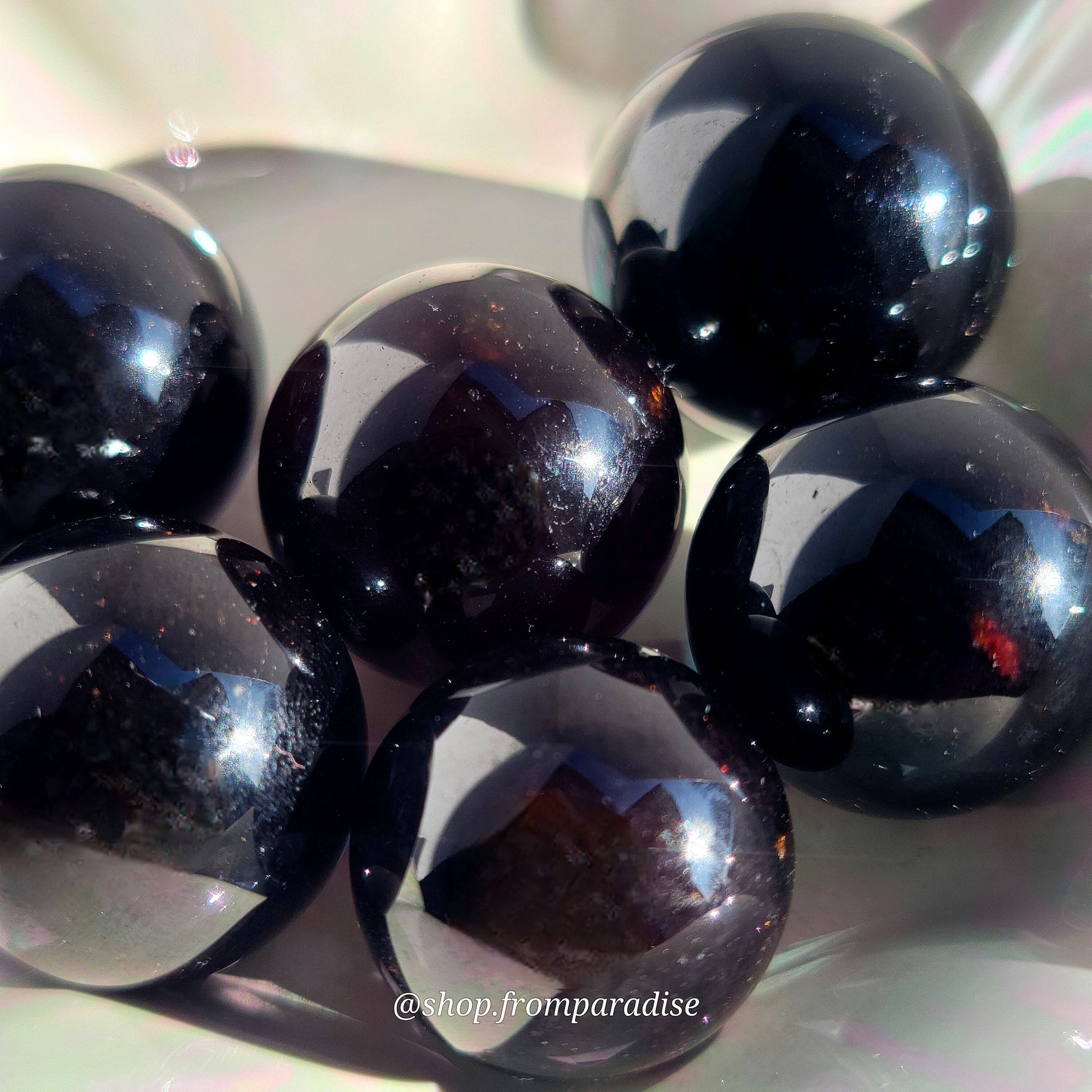 Garnet Crystal Ball