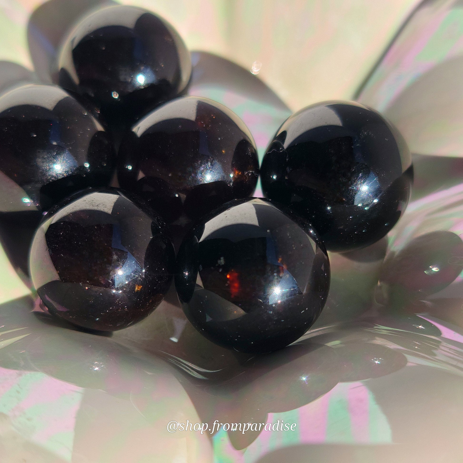 Garnet Crystal Orb
