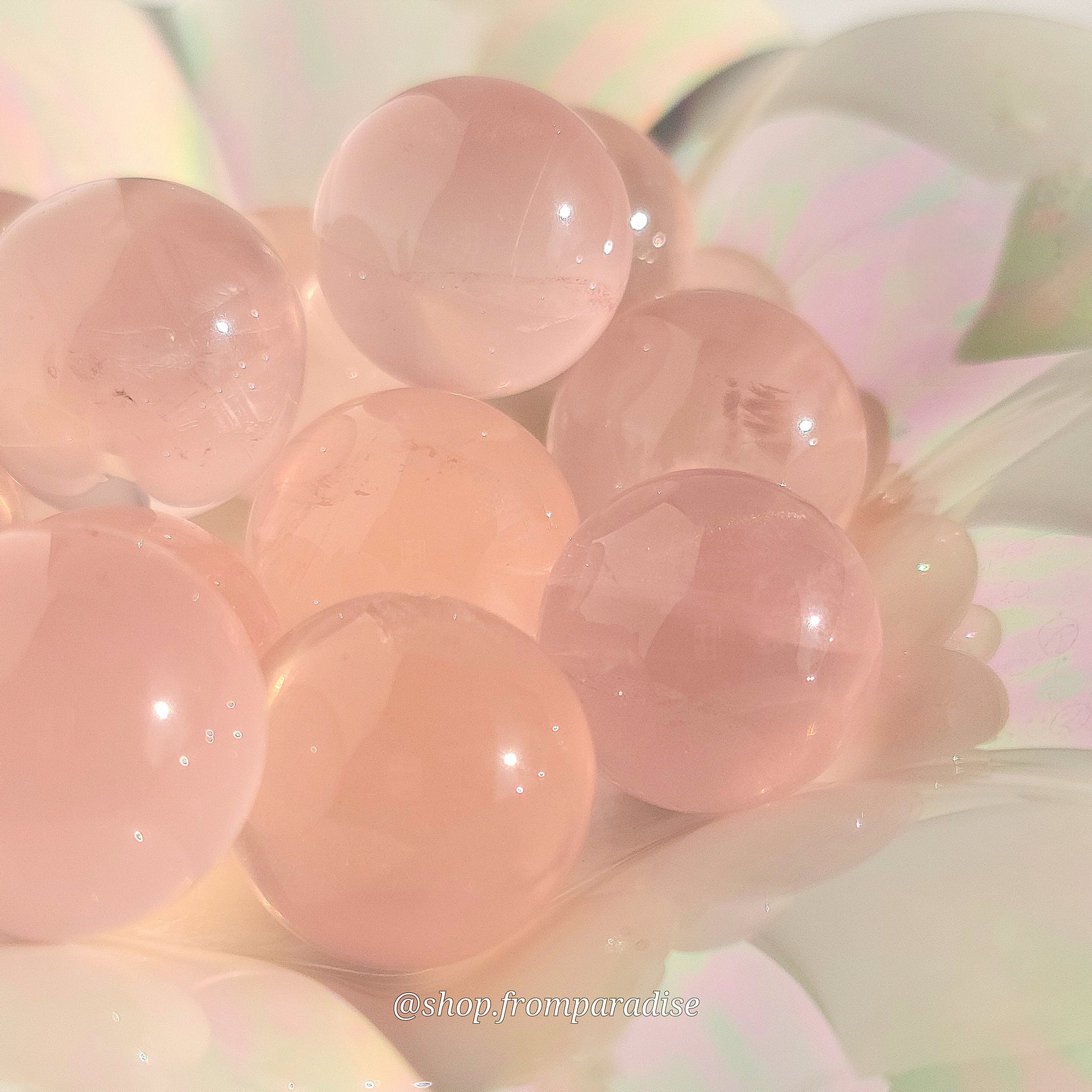 Rose Quartz Crystal Globe