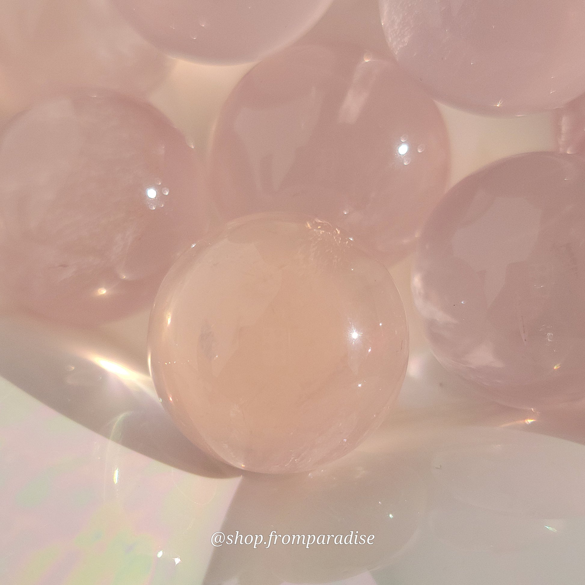 Rose Quartz Crystal Sphere