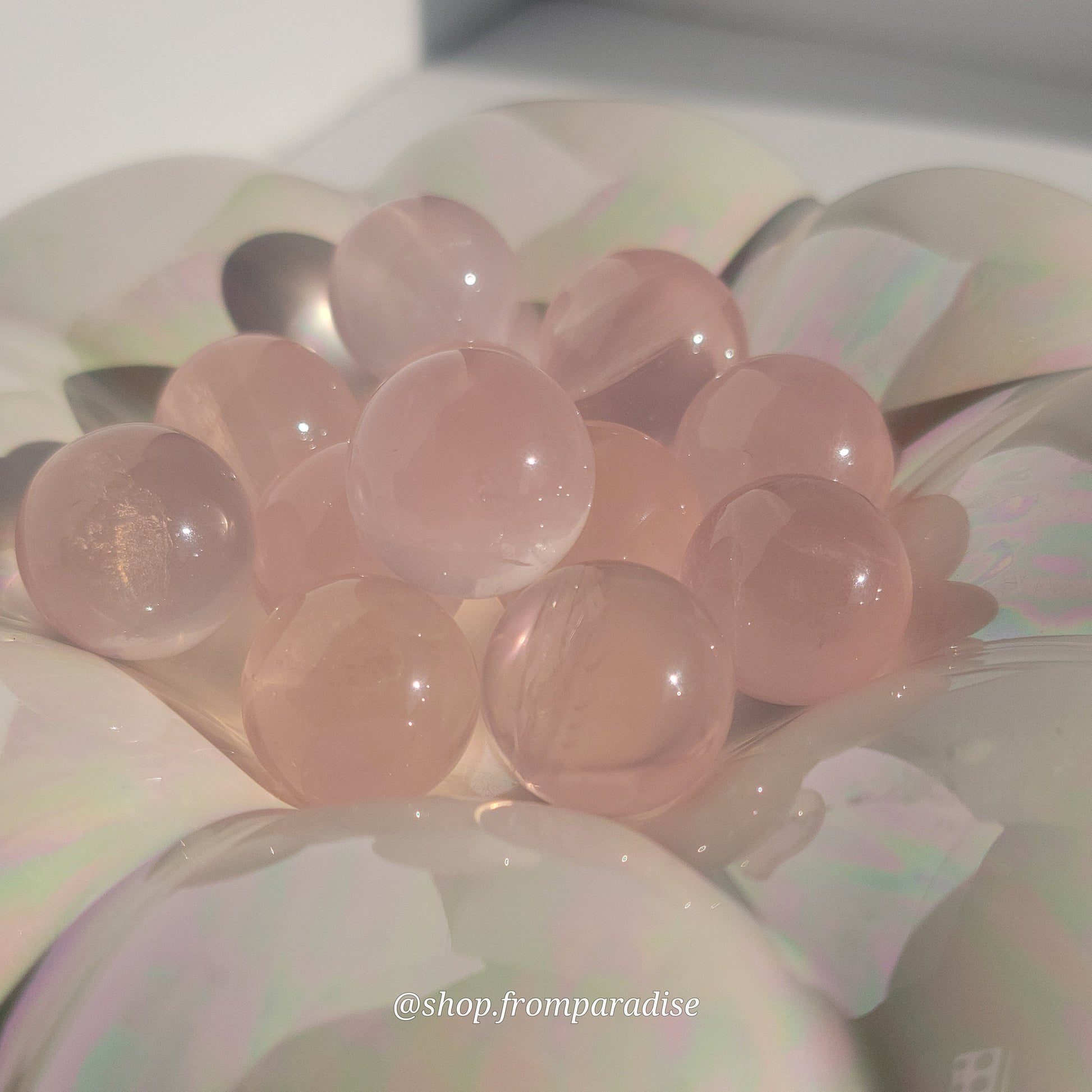 Rose Quartz Crystal Sphere