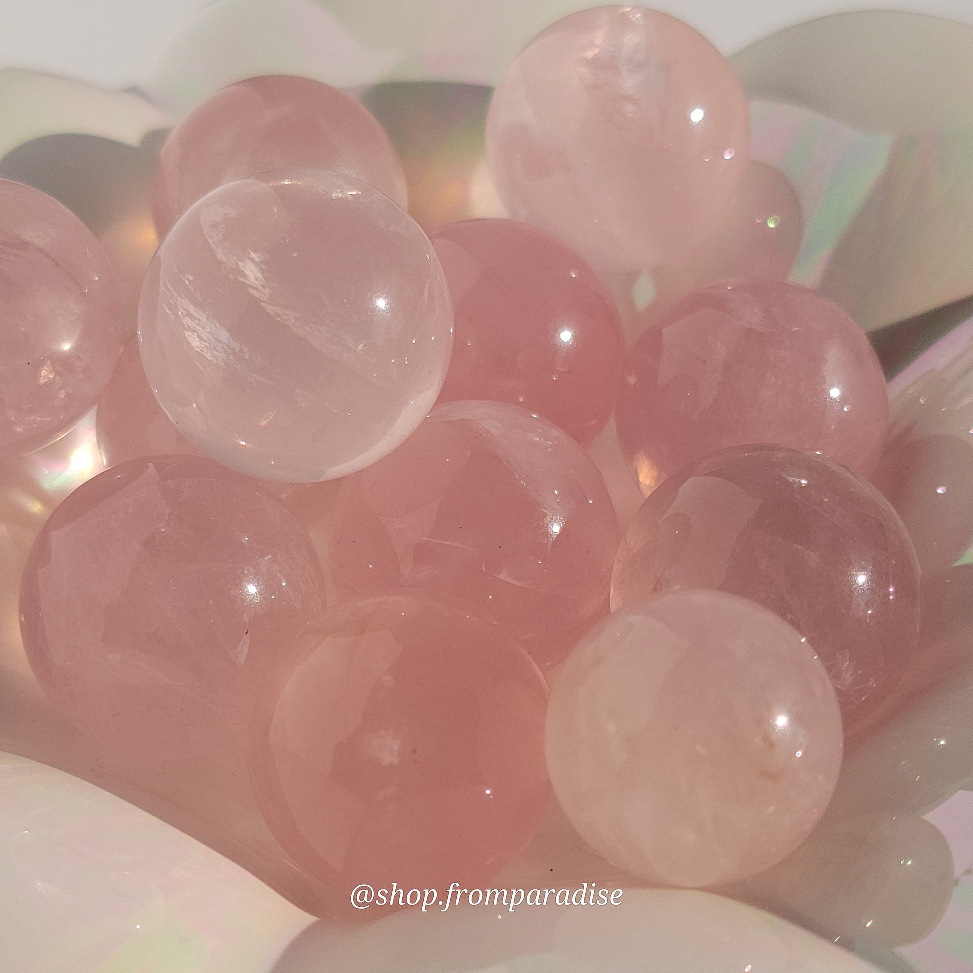 Rose Quartz Crystal Ball