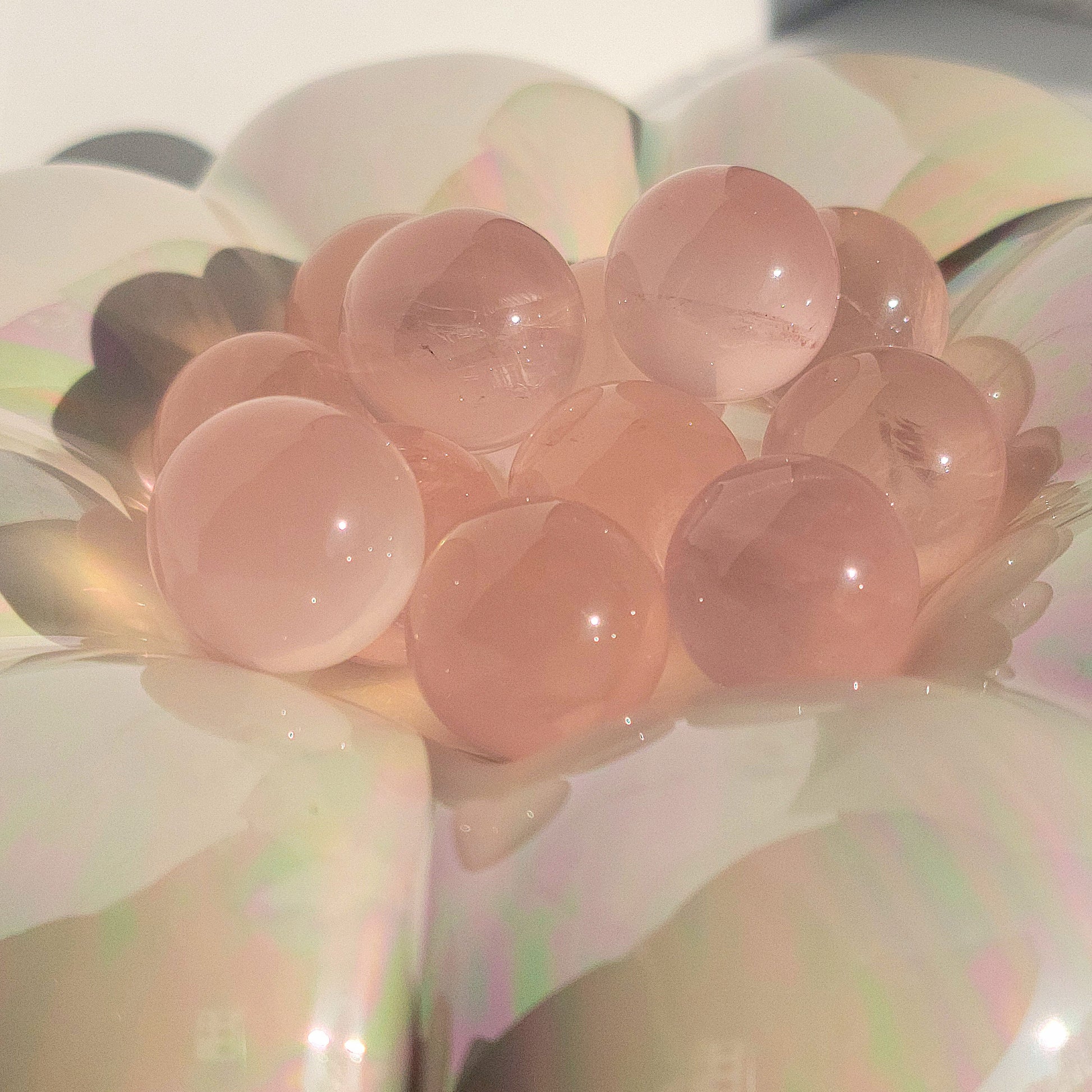 Rose Quartz Mini Crystal Orb