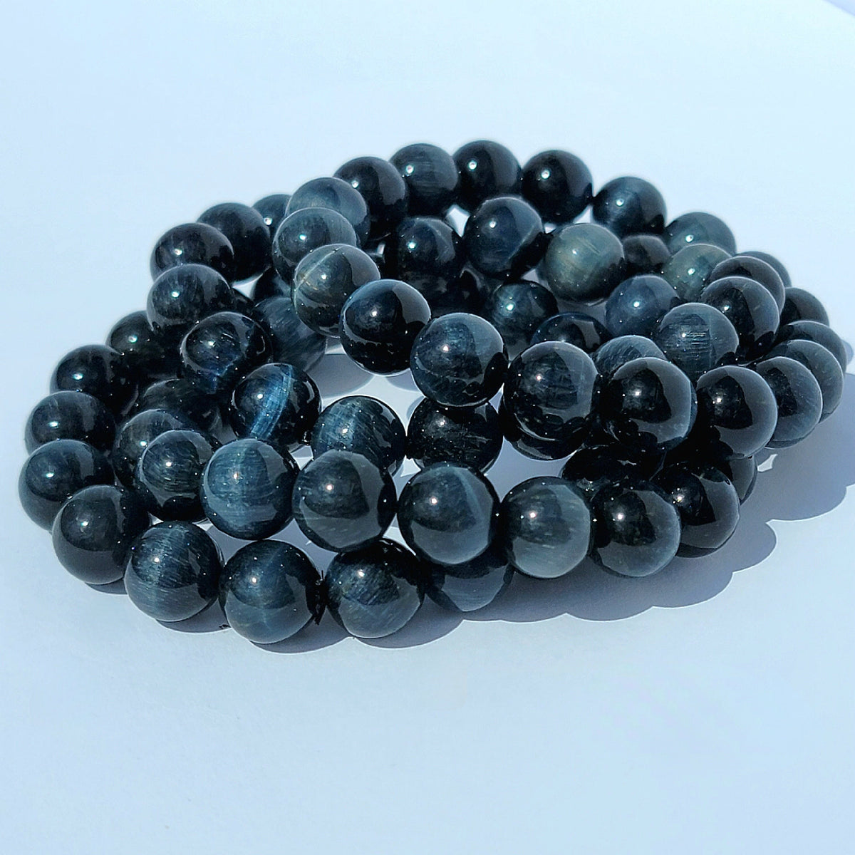 Blue Tigers Eye Crystal Bracelet