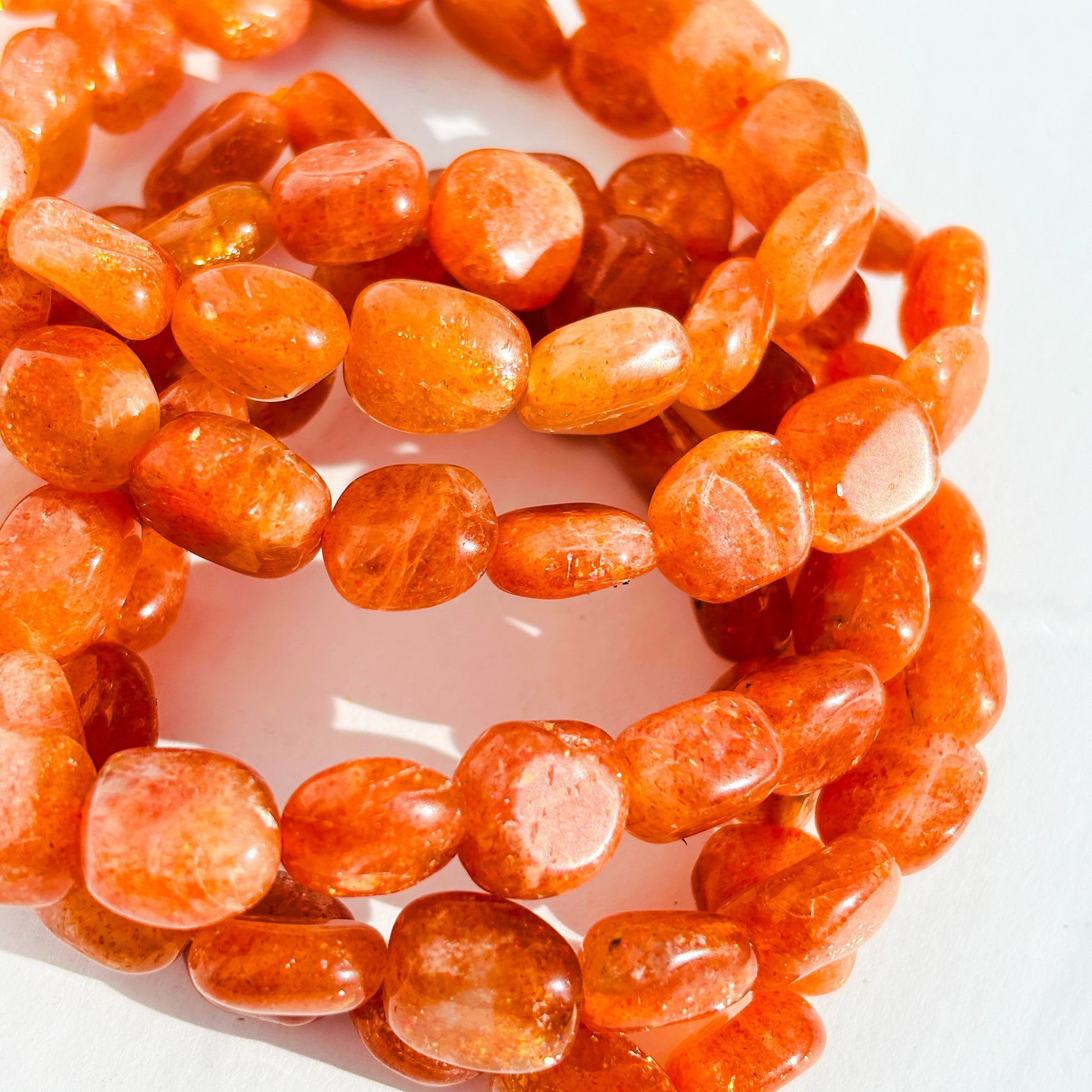 Sunstone Crystal Handmade Bracelet