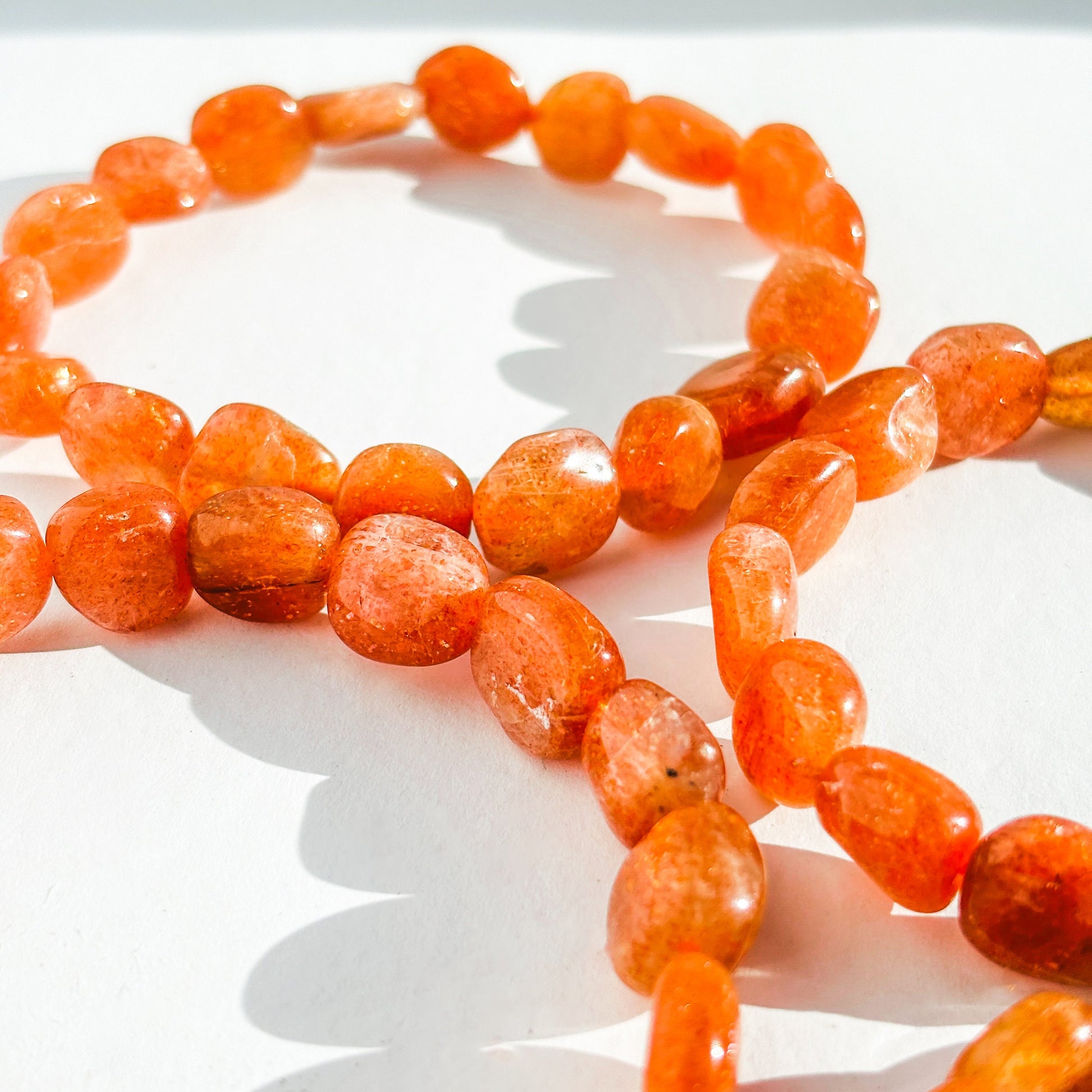 Sunstone Crystal Handmade Bracelet