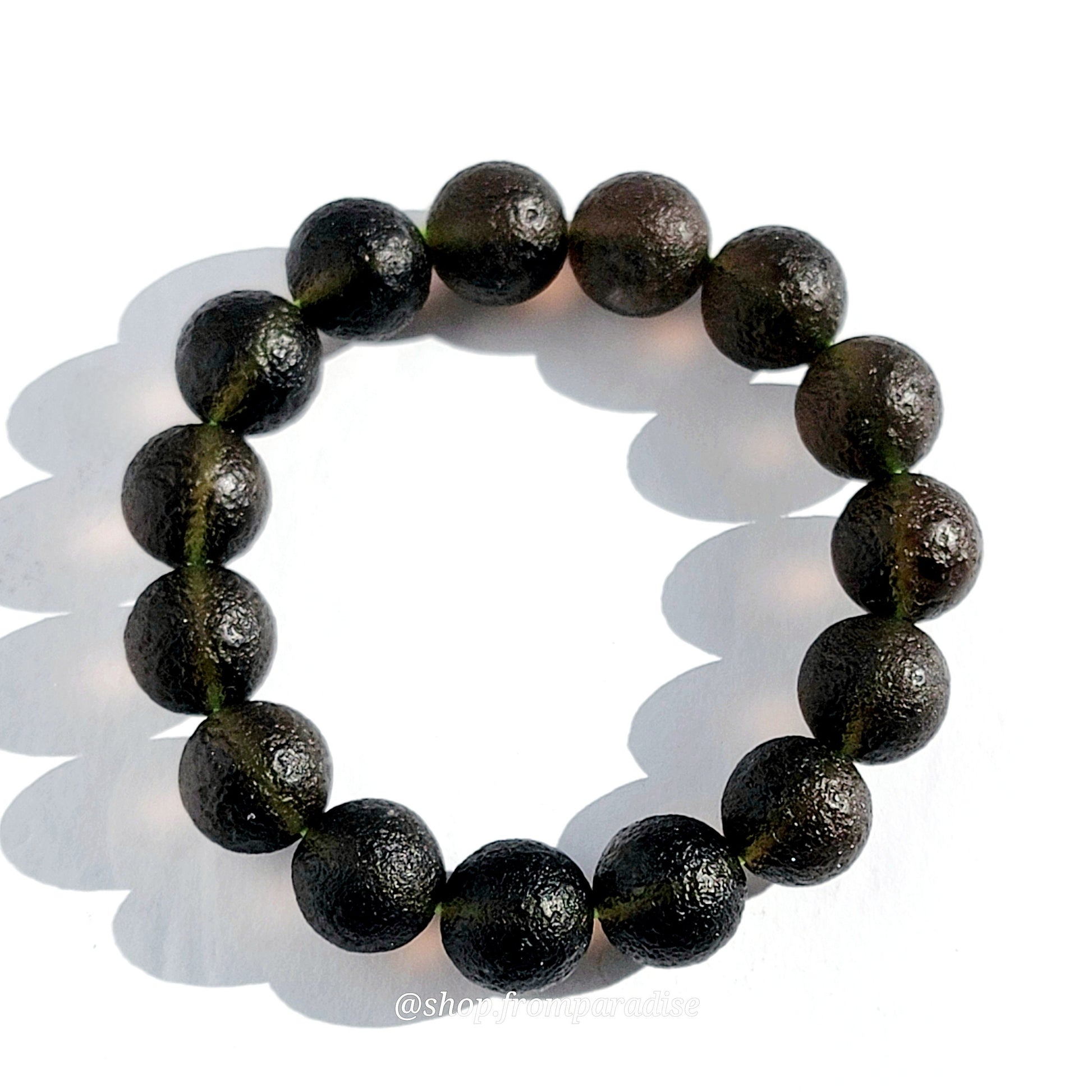 Ice Obsidian Crystal Handmade Bracelet