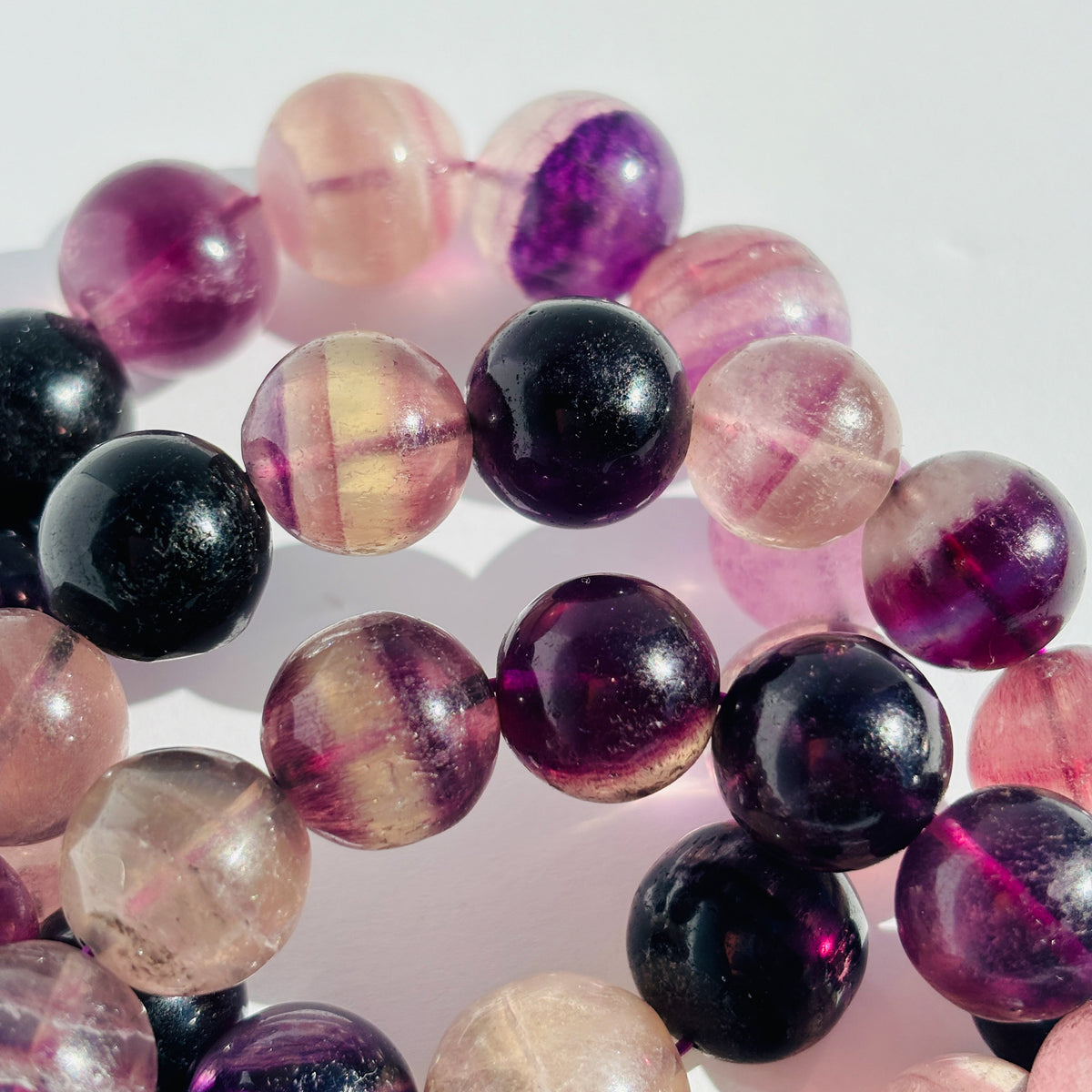 Purple Fluorite Bracelet