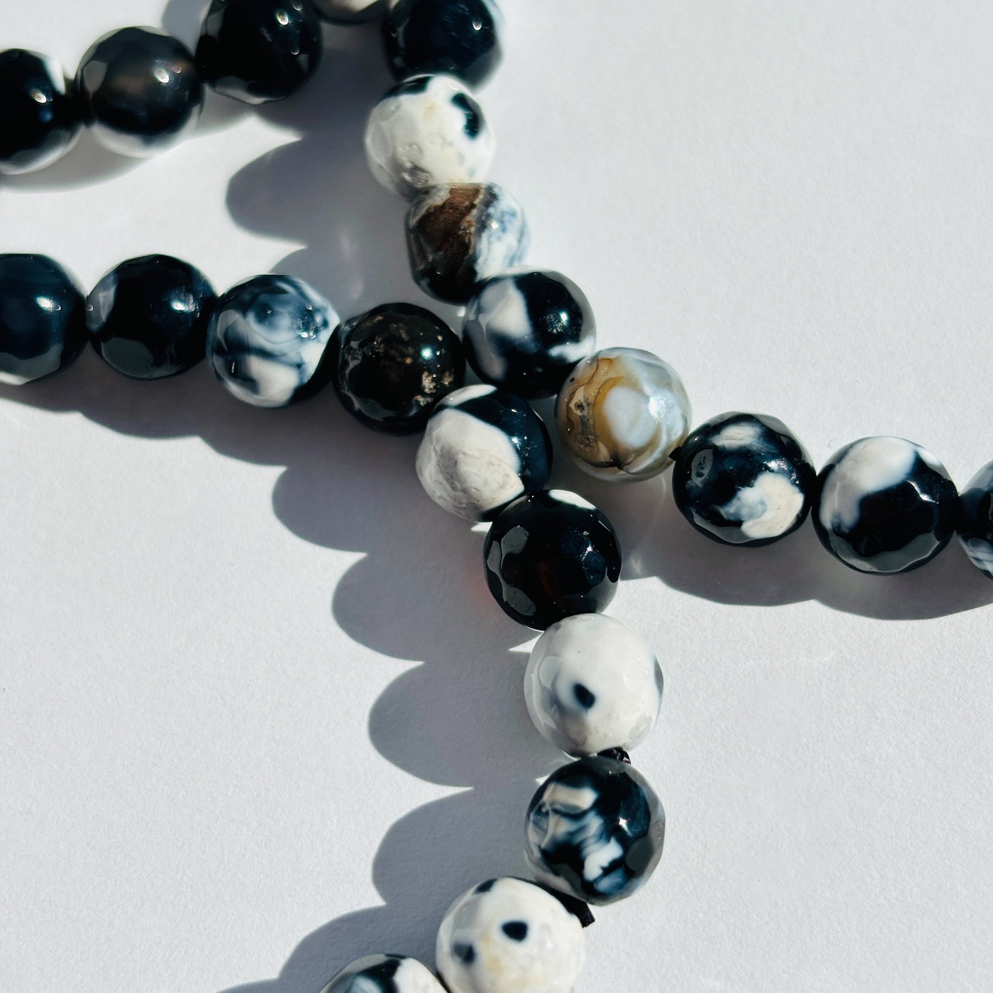 Orca Agate Crystal Handmade Bracelet
