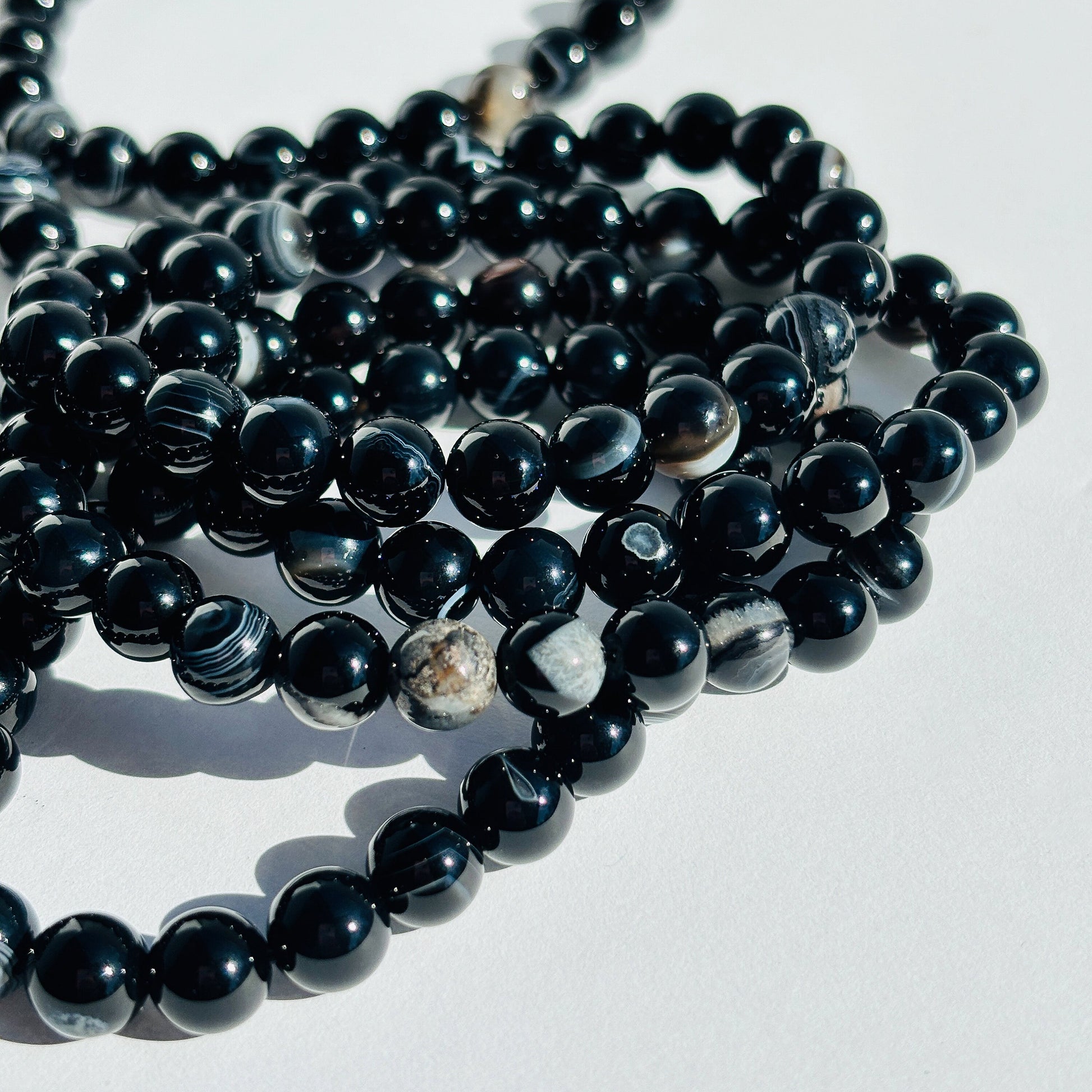 Black Onyx Crystal Handmade Bracelet