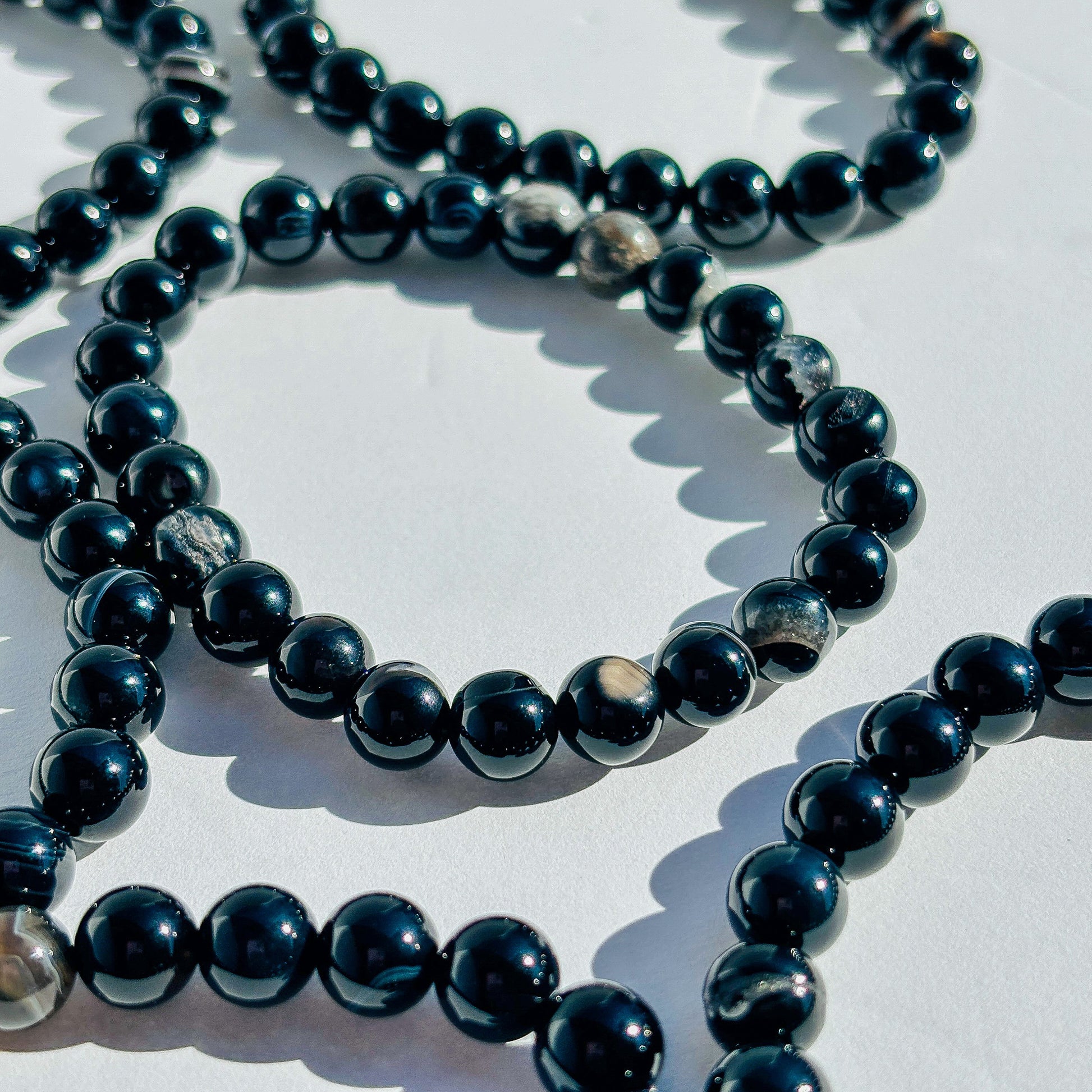 Black Onyx Crystal Handmade Bracelet