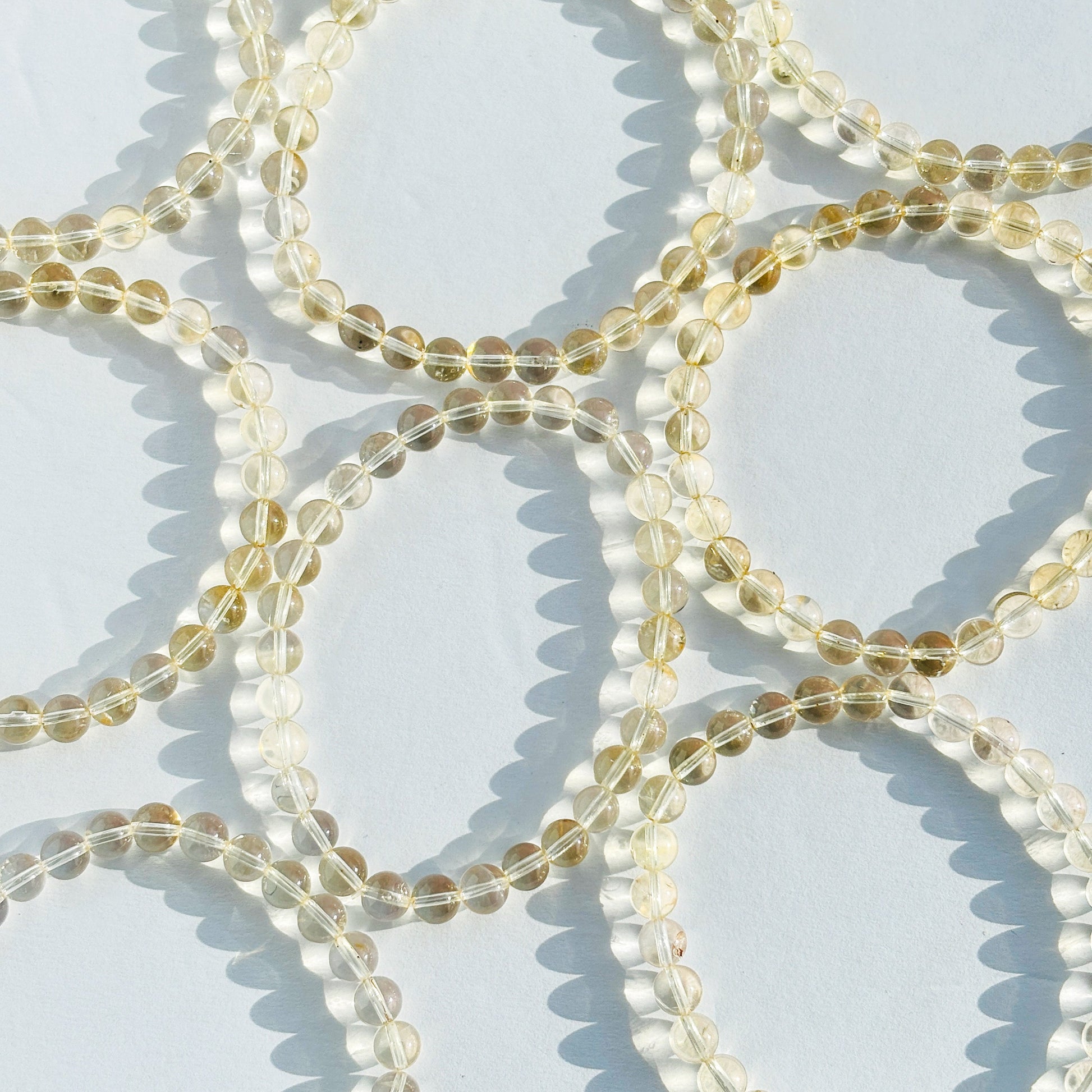 Natural Citrine Crystal Gemstone Bracelet