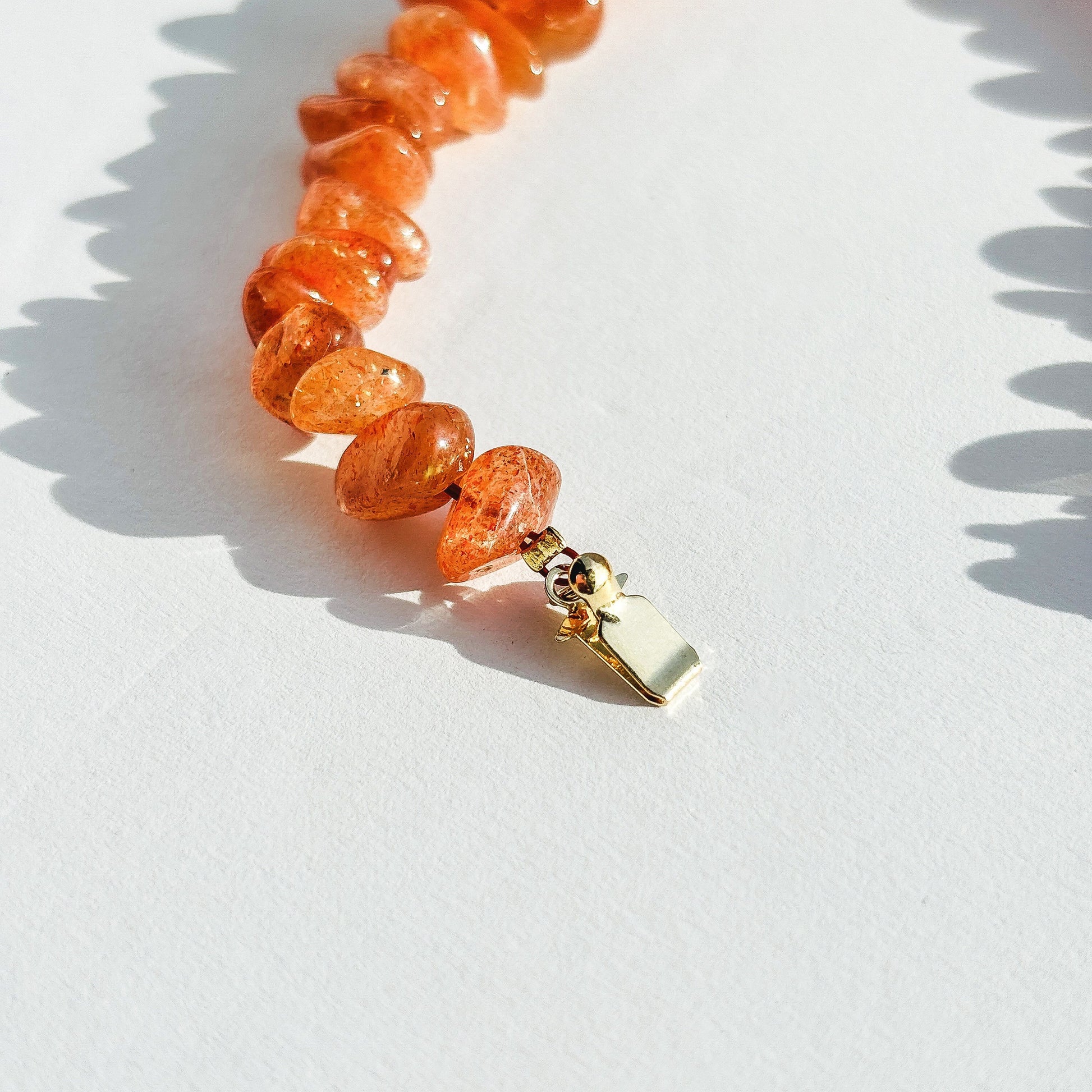 Sunstone Crystal Bracelet