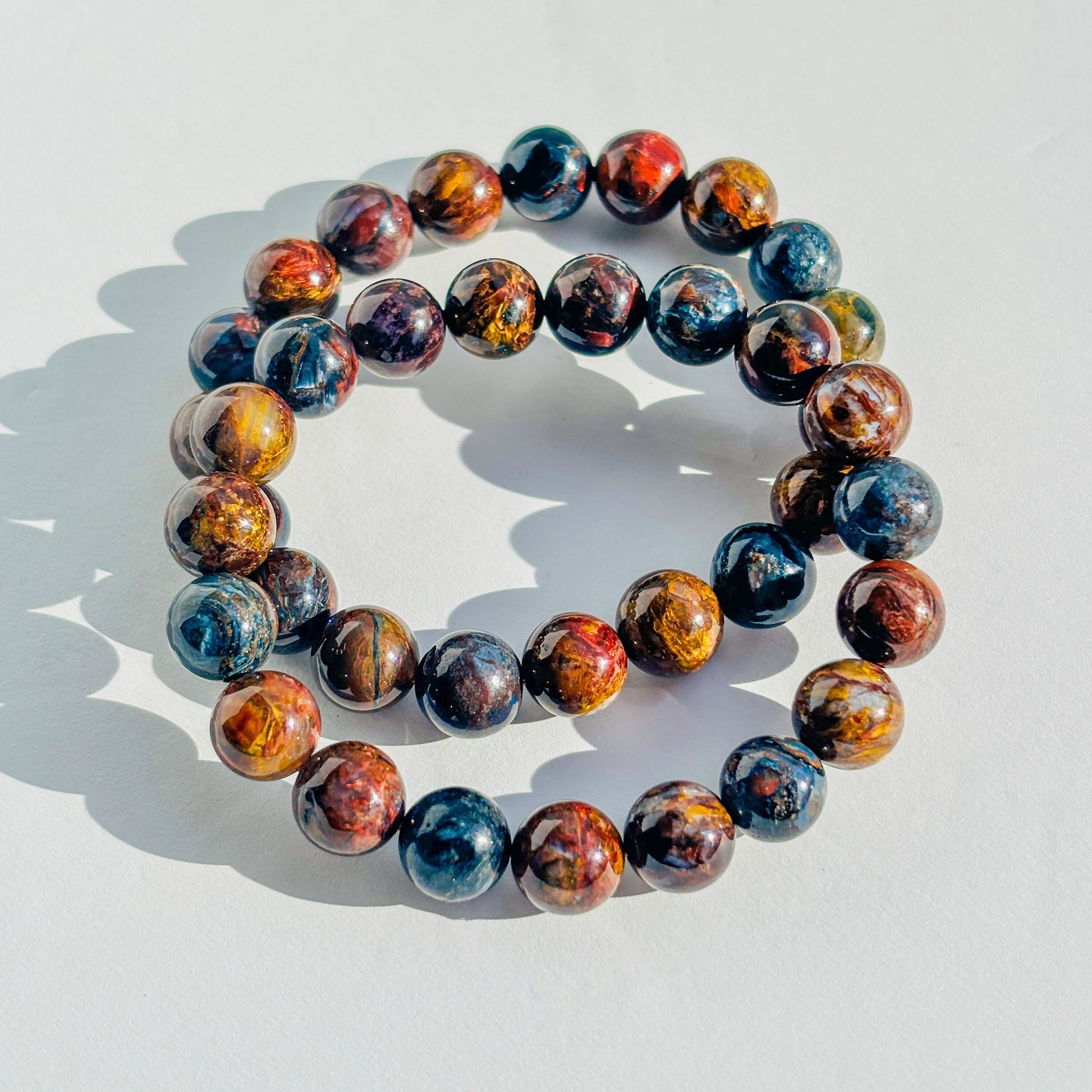 High Grade Pietersite Crystal Stretch Bracelet
