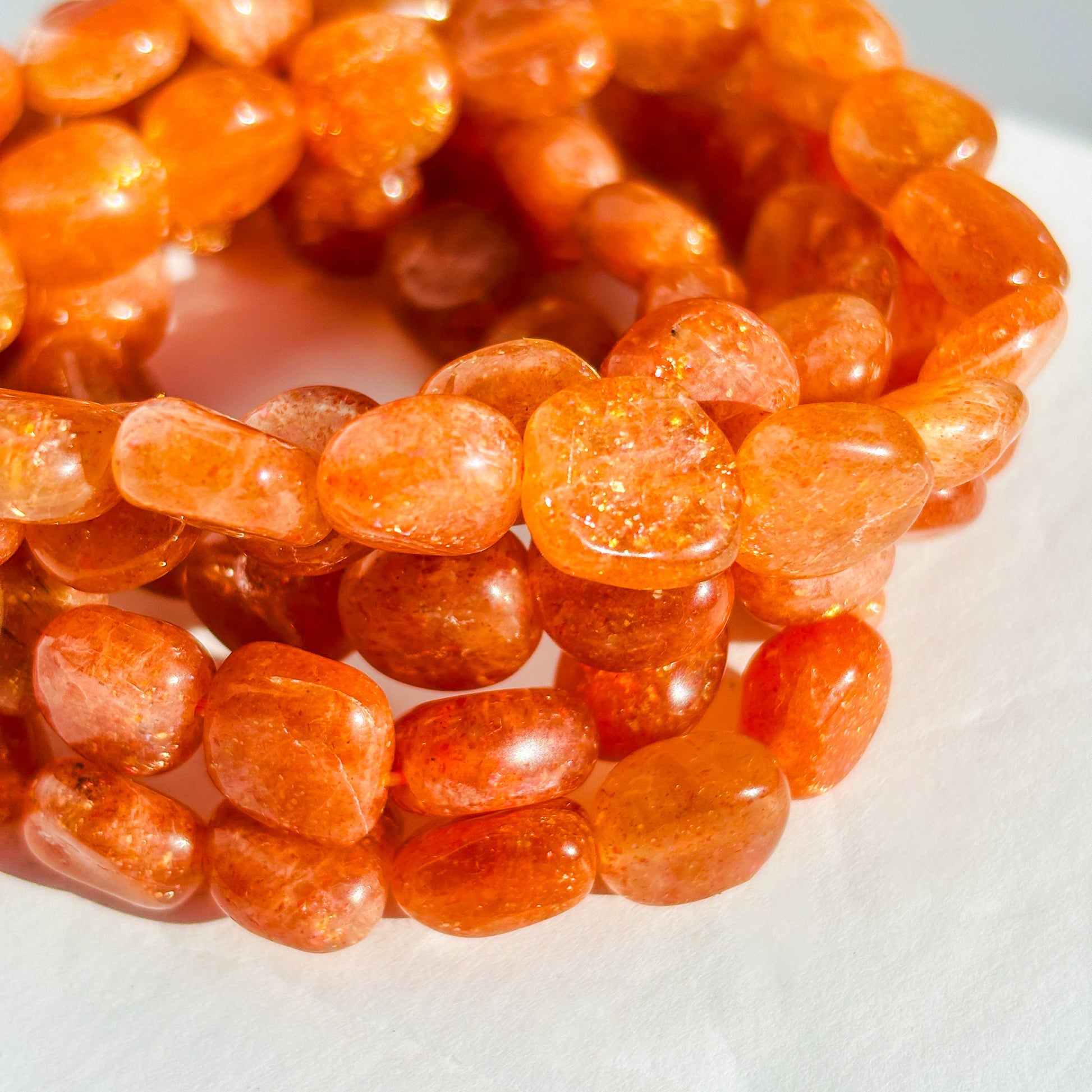 Sunstone Crystal Handmade Bracelet