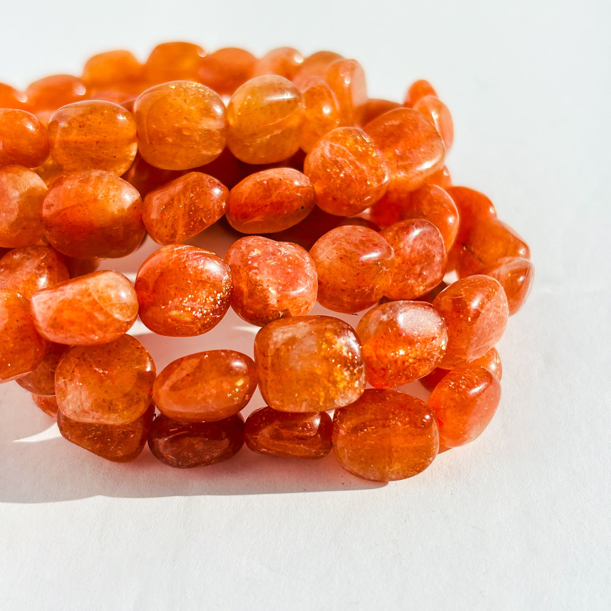 Sunstone Crystal Handmade Bracelet