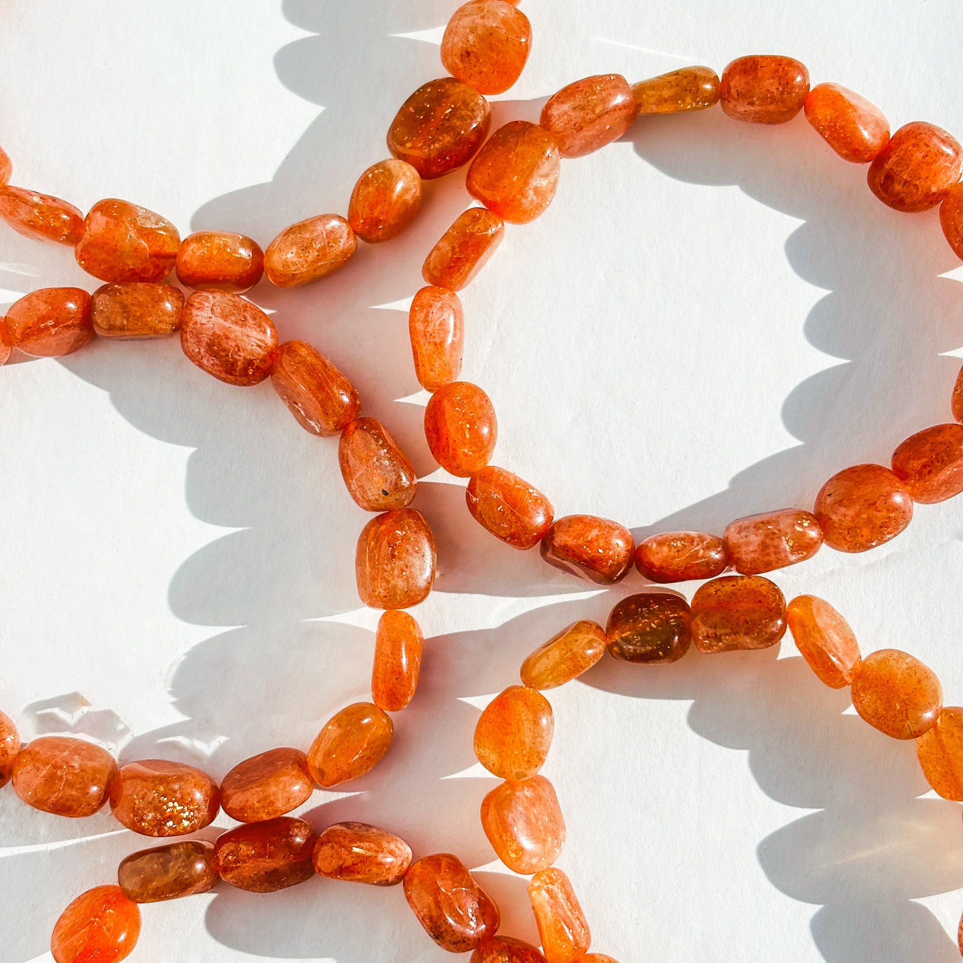 Sunstone Crystal Handmade Bracelet