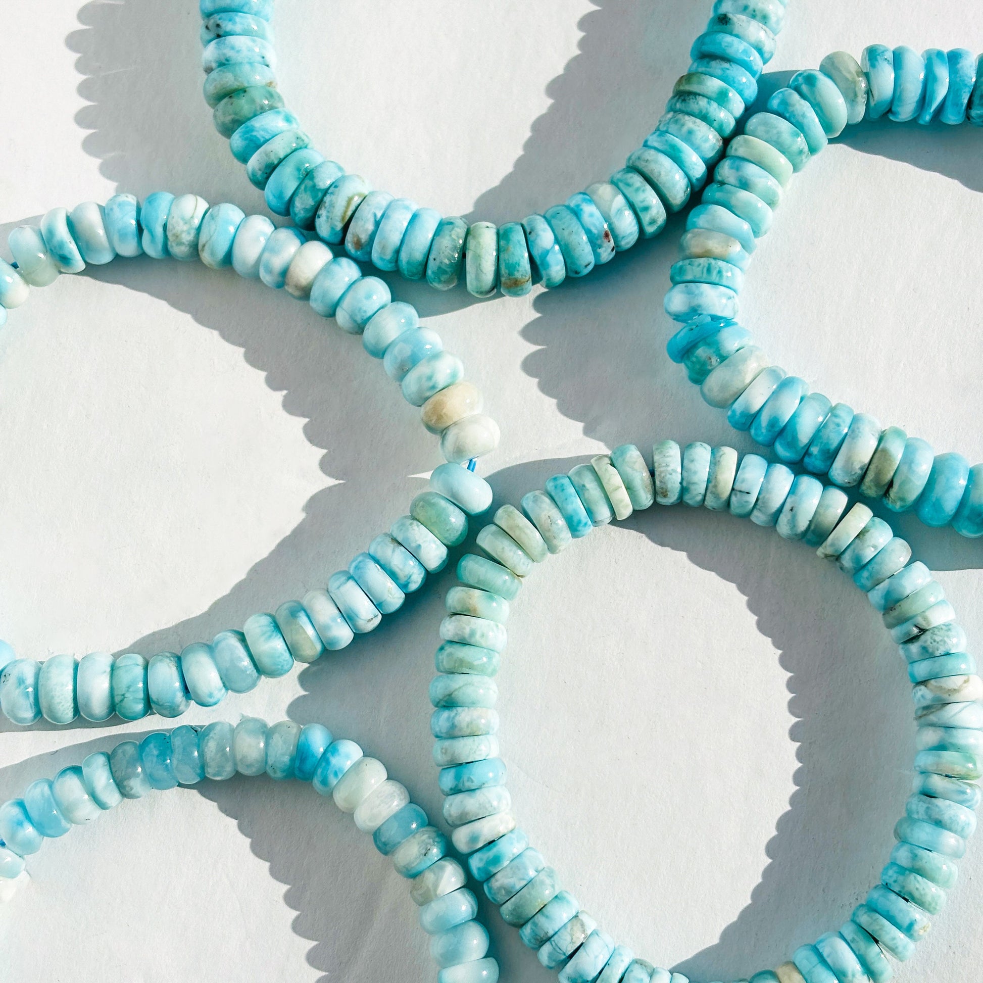 Larimar Crystal Gemstone Bracelet