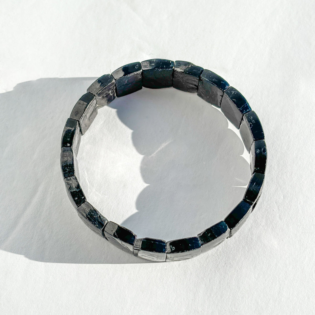 Hypersthene Crystal Bangle
