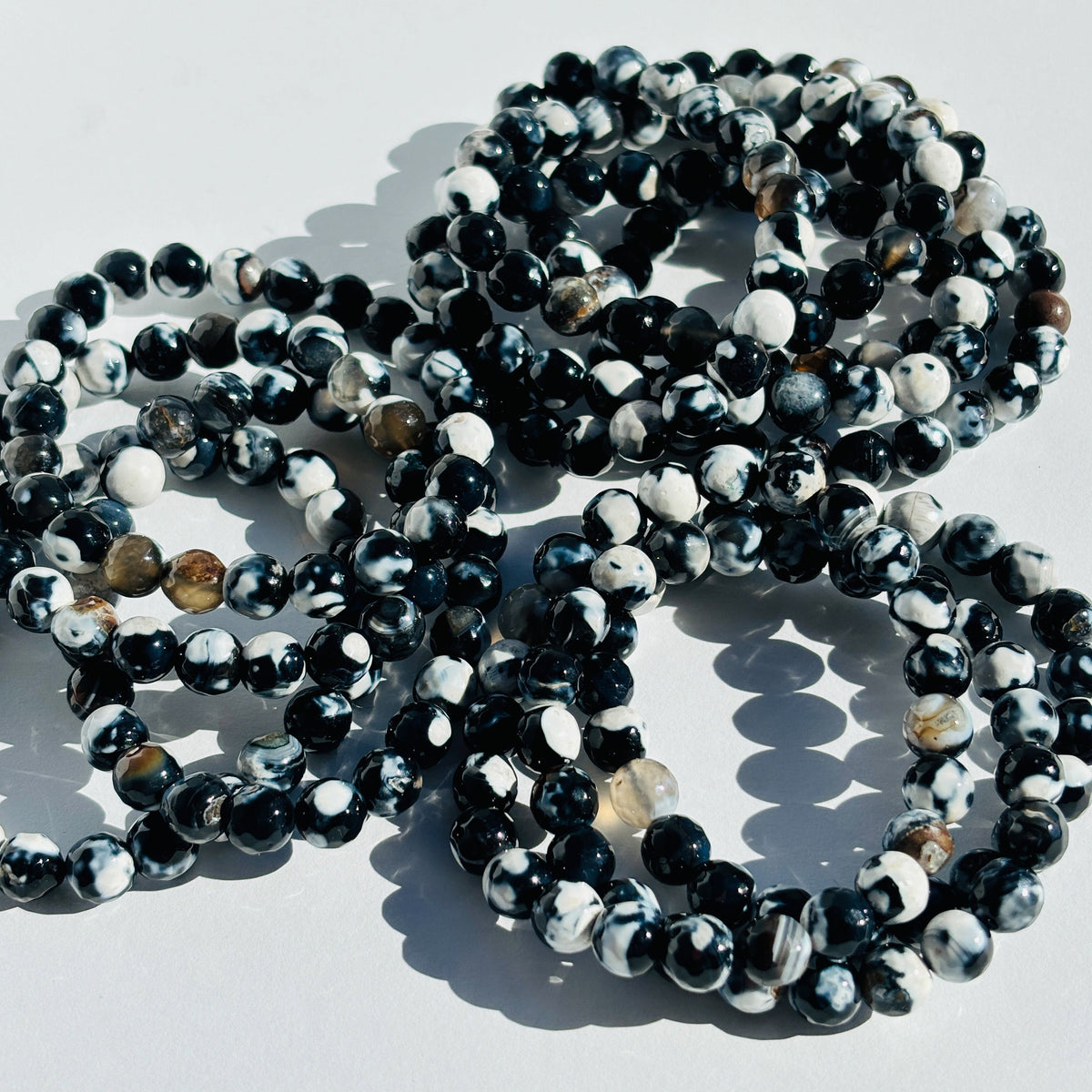 Orca Agate Crystal Handmade Bracelet