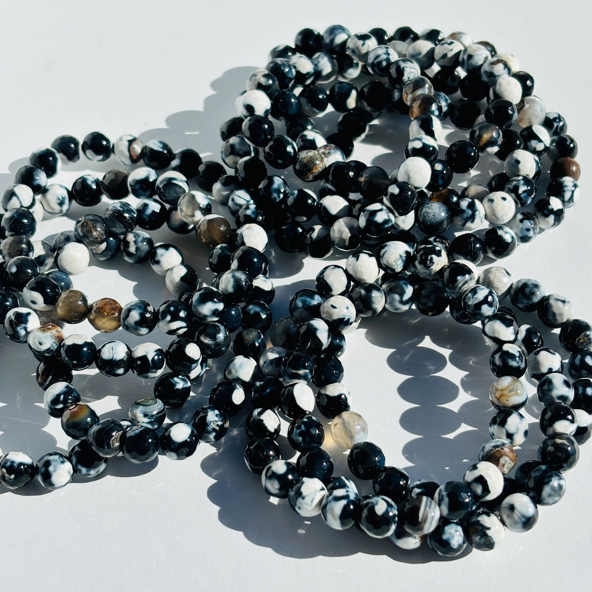 Orca Agate Crystal Handmade Bracelet