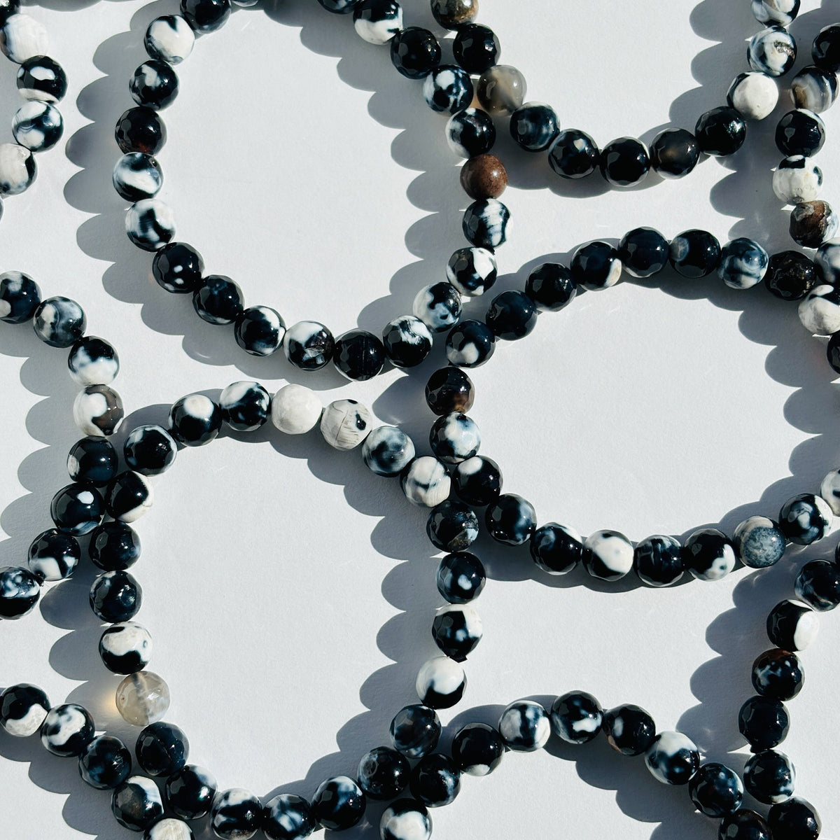 Orca Agate Crystal Bracelet