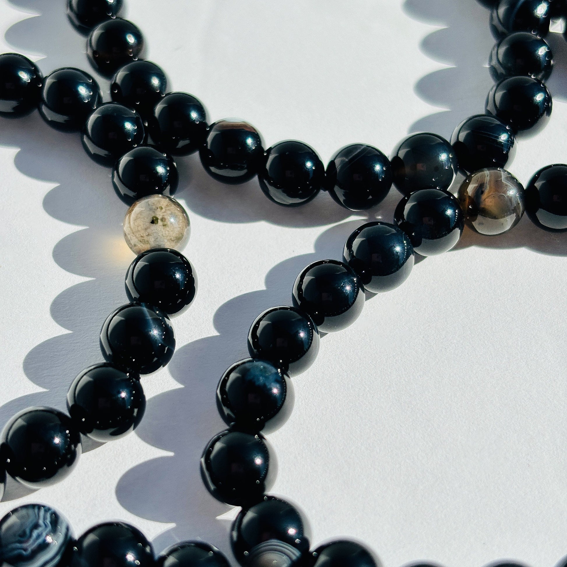Black Onyx Crystal Handmade Bracelet