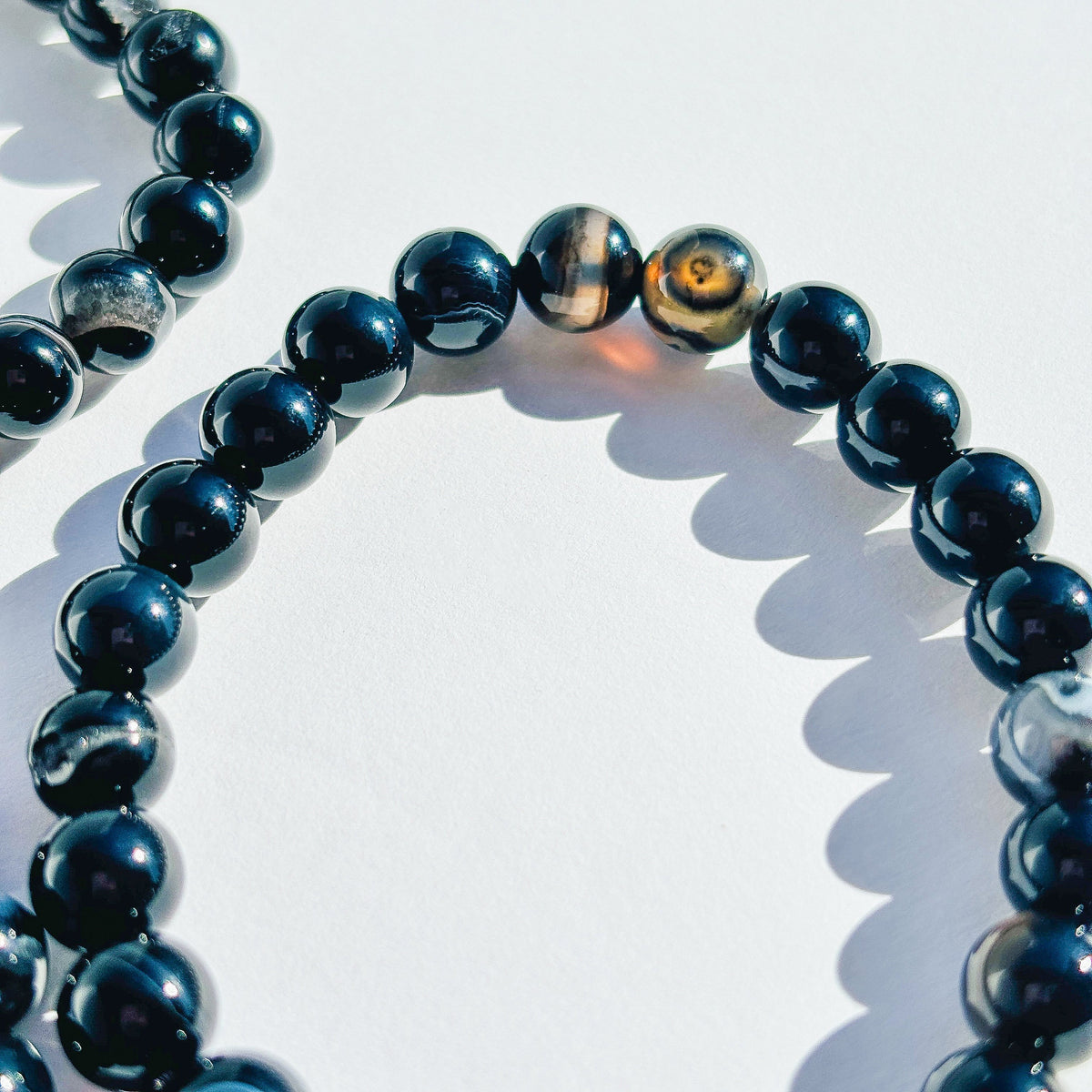Black Onyx Crystal Handmade Bracelet