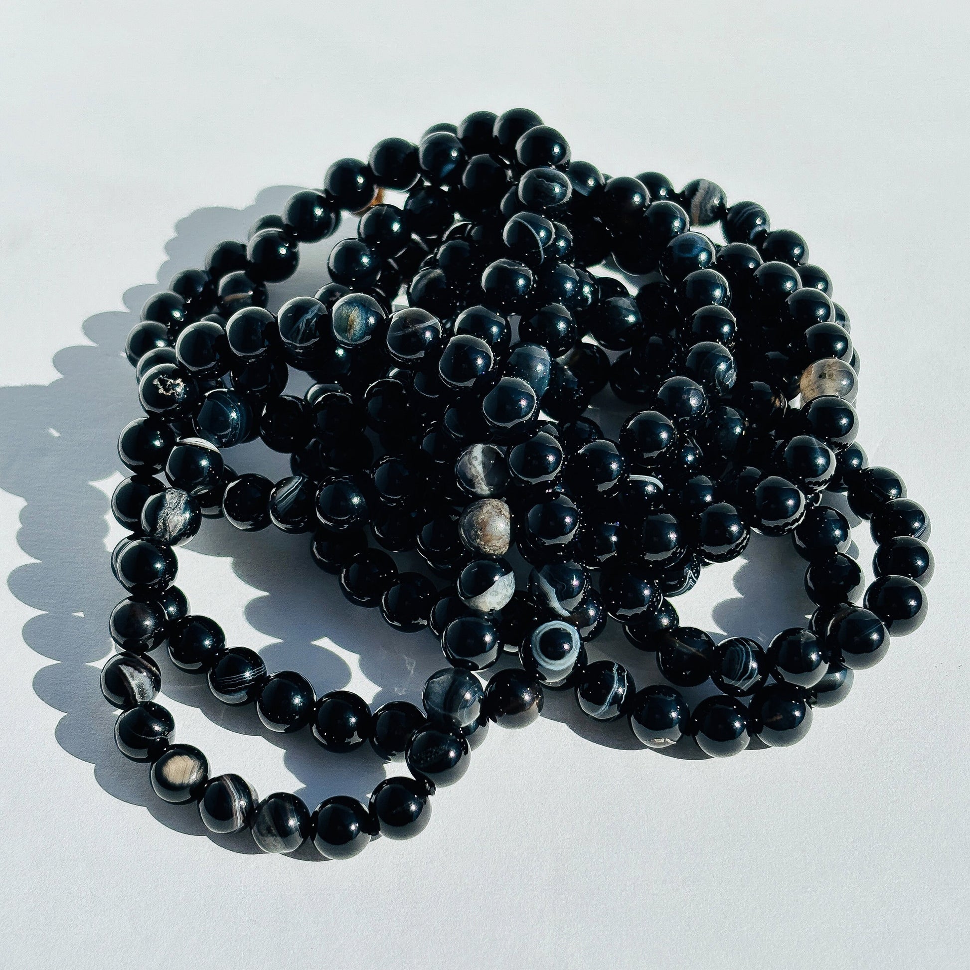 Black Onyx Crystal Handmade Bracelet