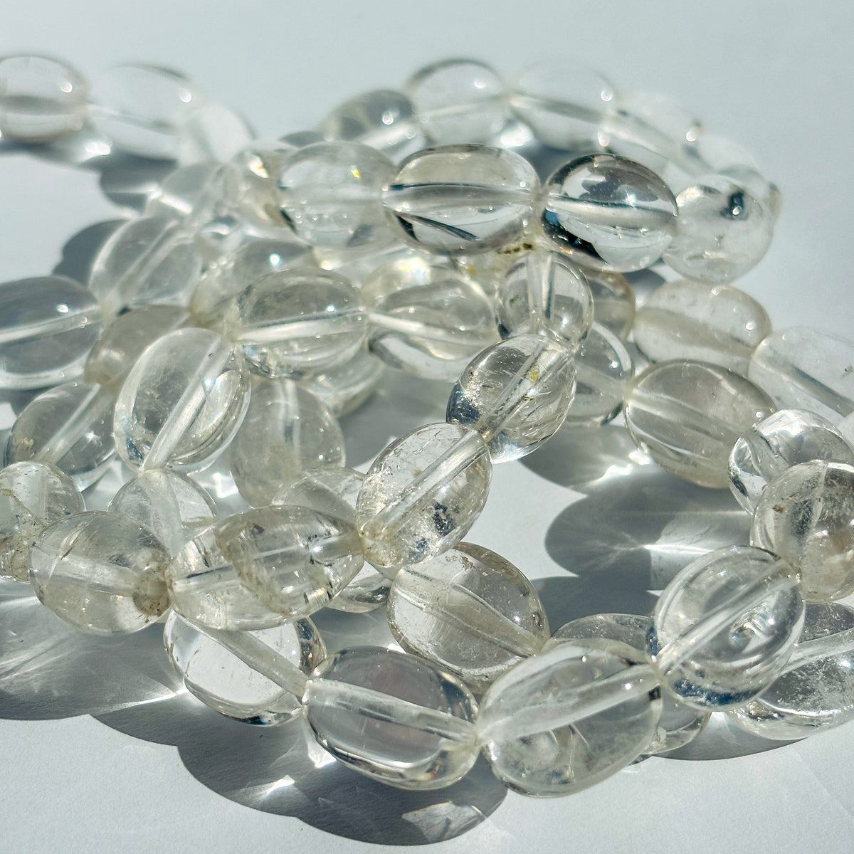 Clear Quartz Crystal Handmade Bracelet