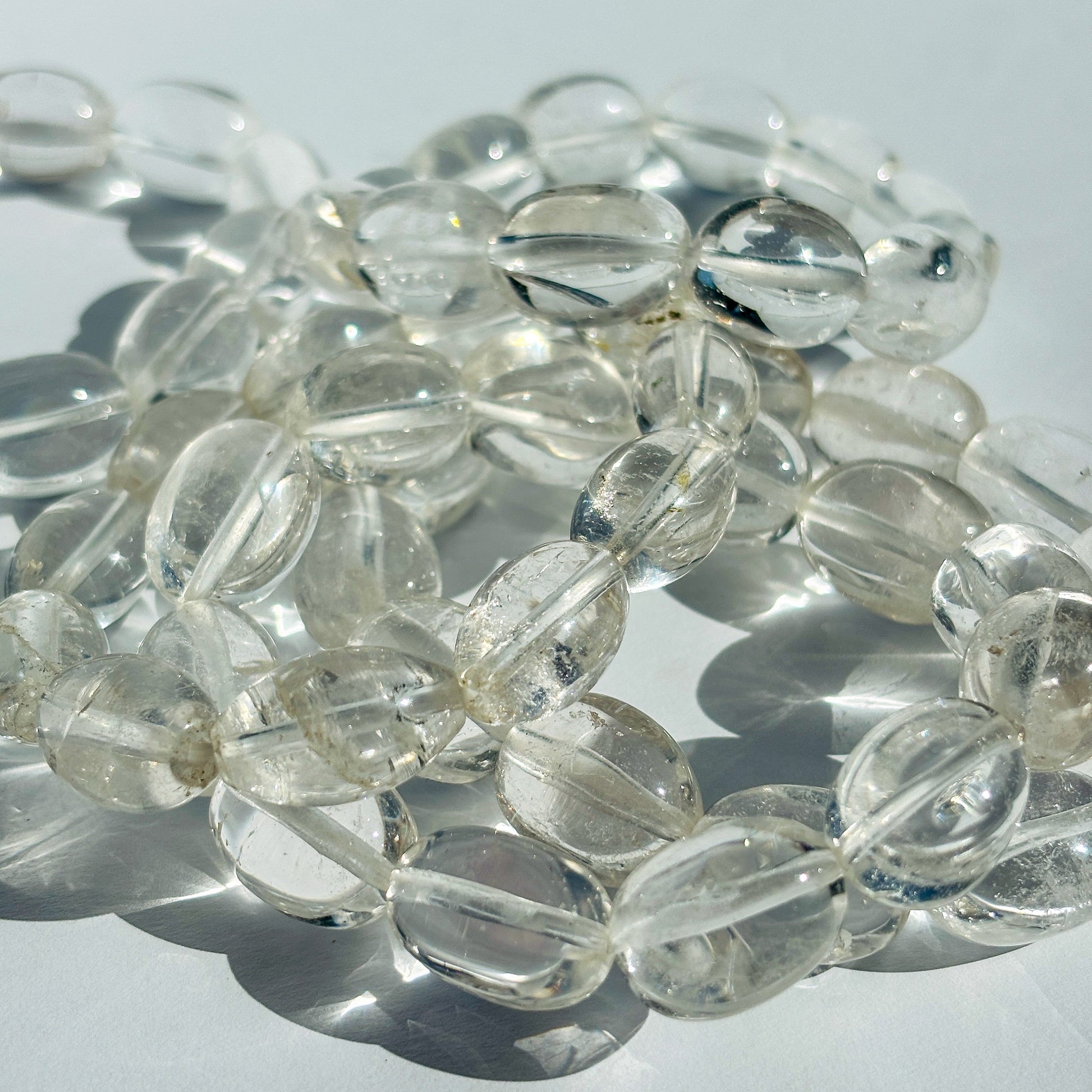 Clear Quartz Crystal Handmade Bracelet