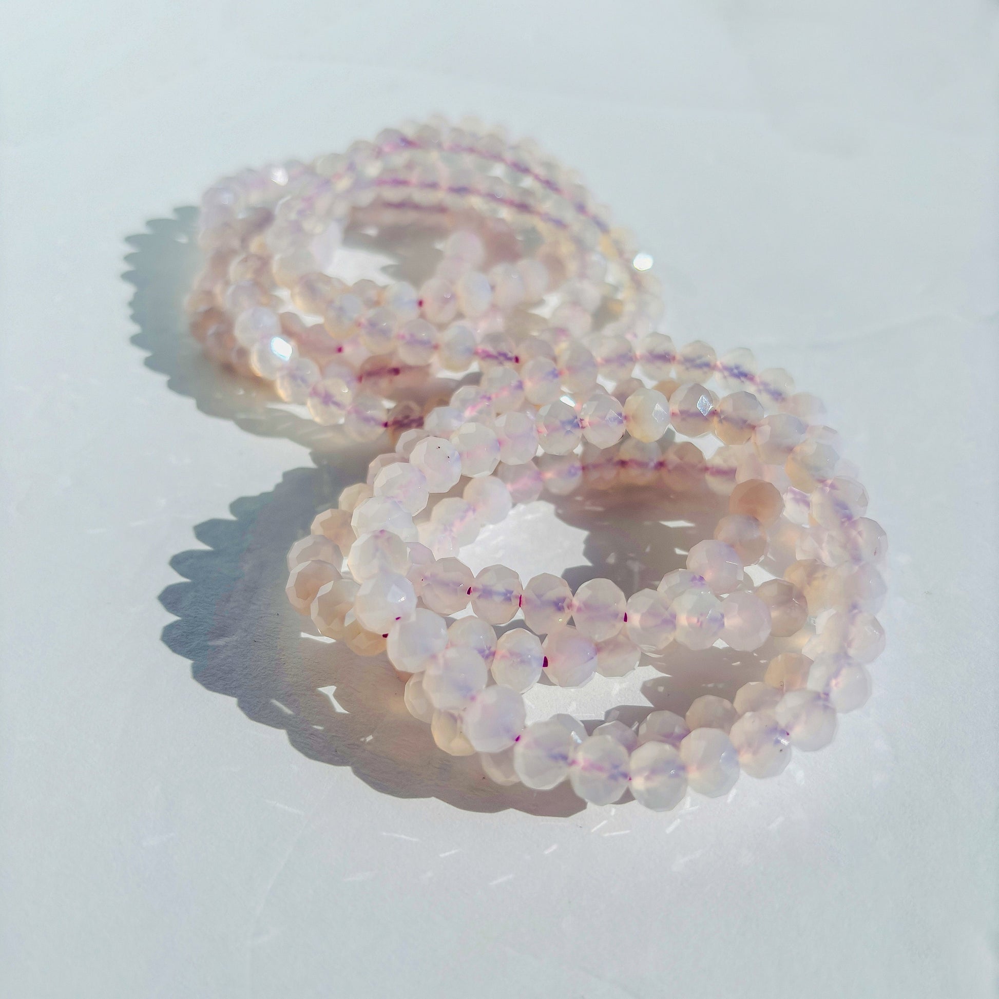 Lavender Moon Quartz Bracelet