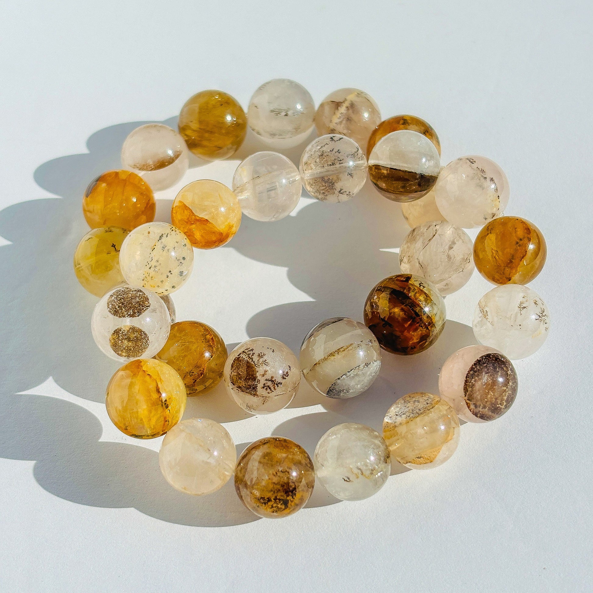 Dendritic Quartz Bracelet