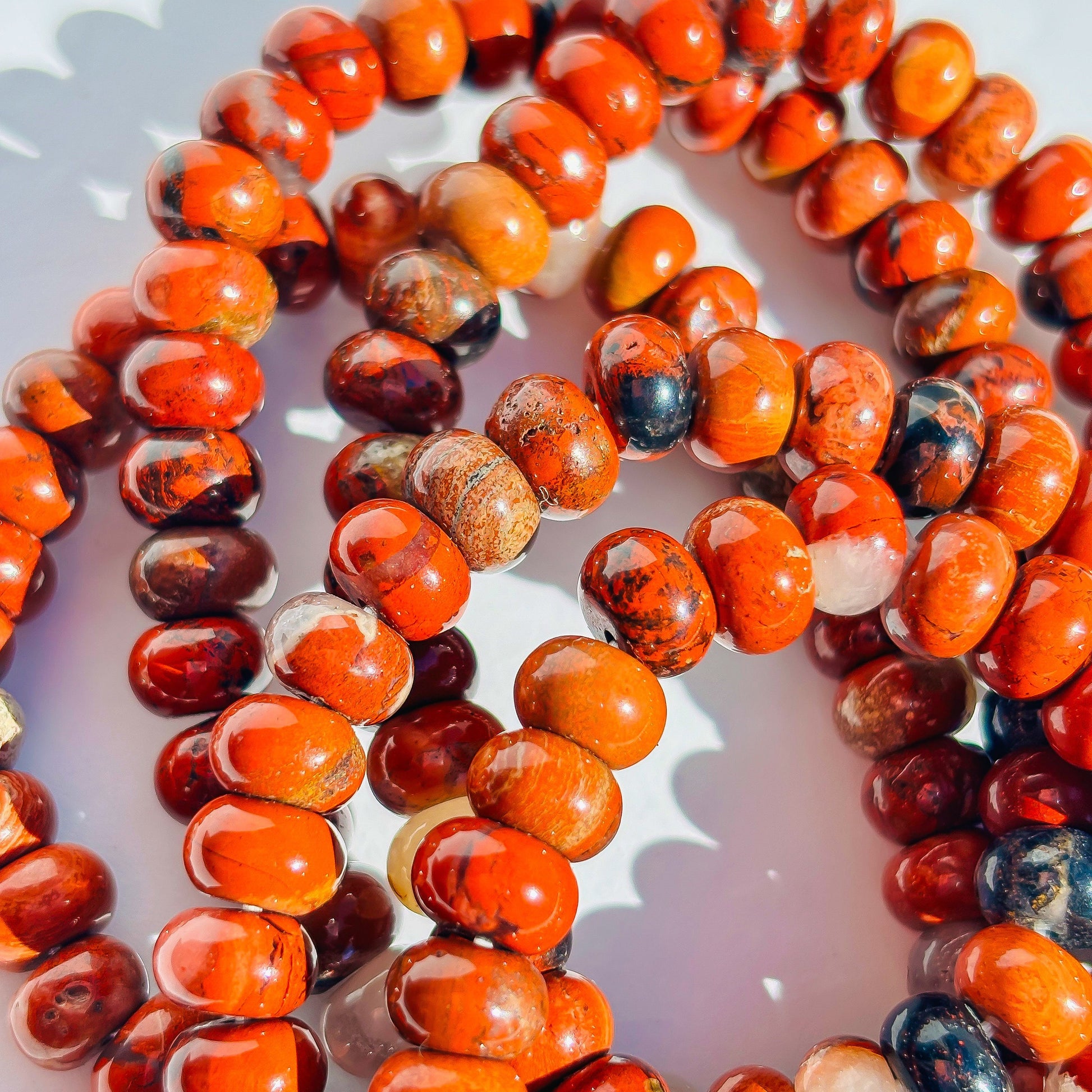 Red Jasper Crystal Stretch Bracelet
