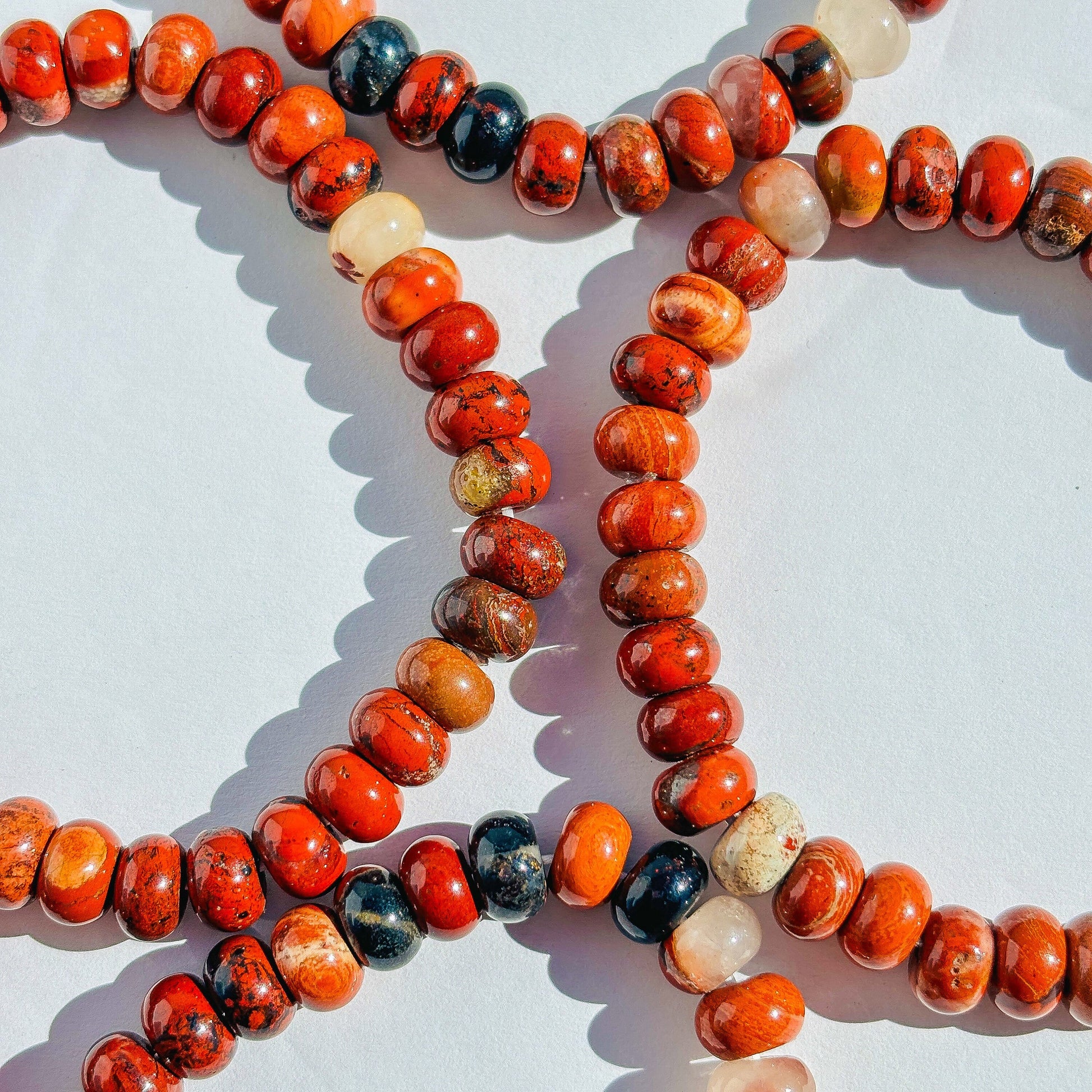 Red Jasper Crystal Stretch Bracelet